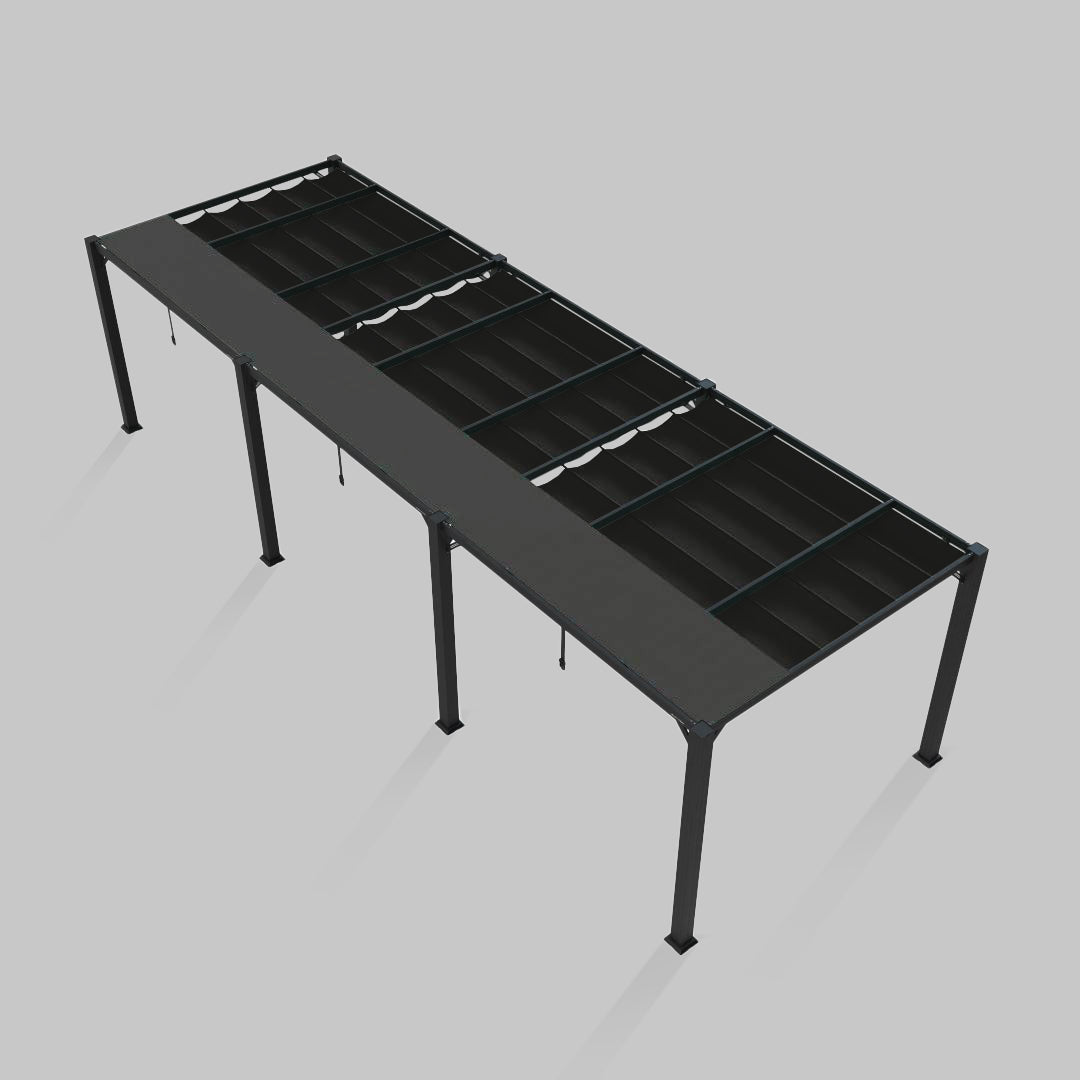 #configuration pergola_triple #frame colour_Aluminum