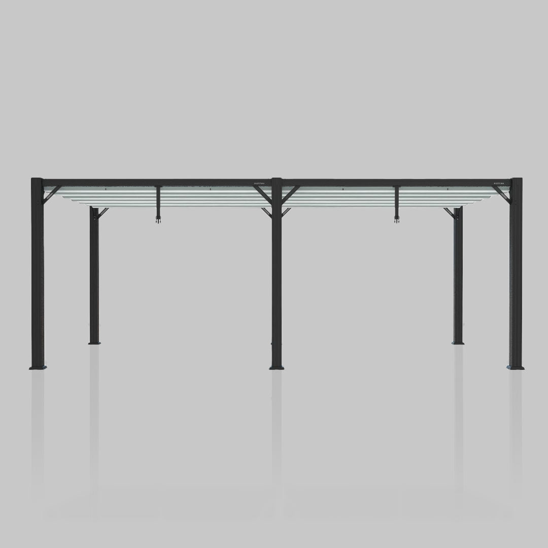 #configuration pergola_double #frame colour_Aluminum