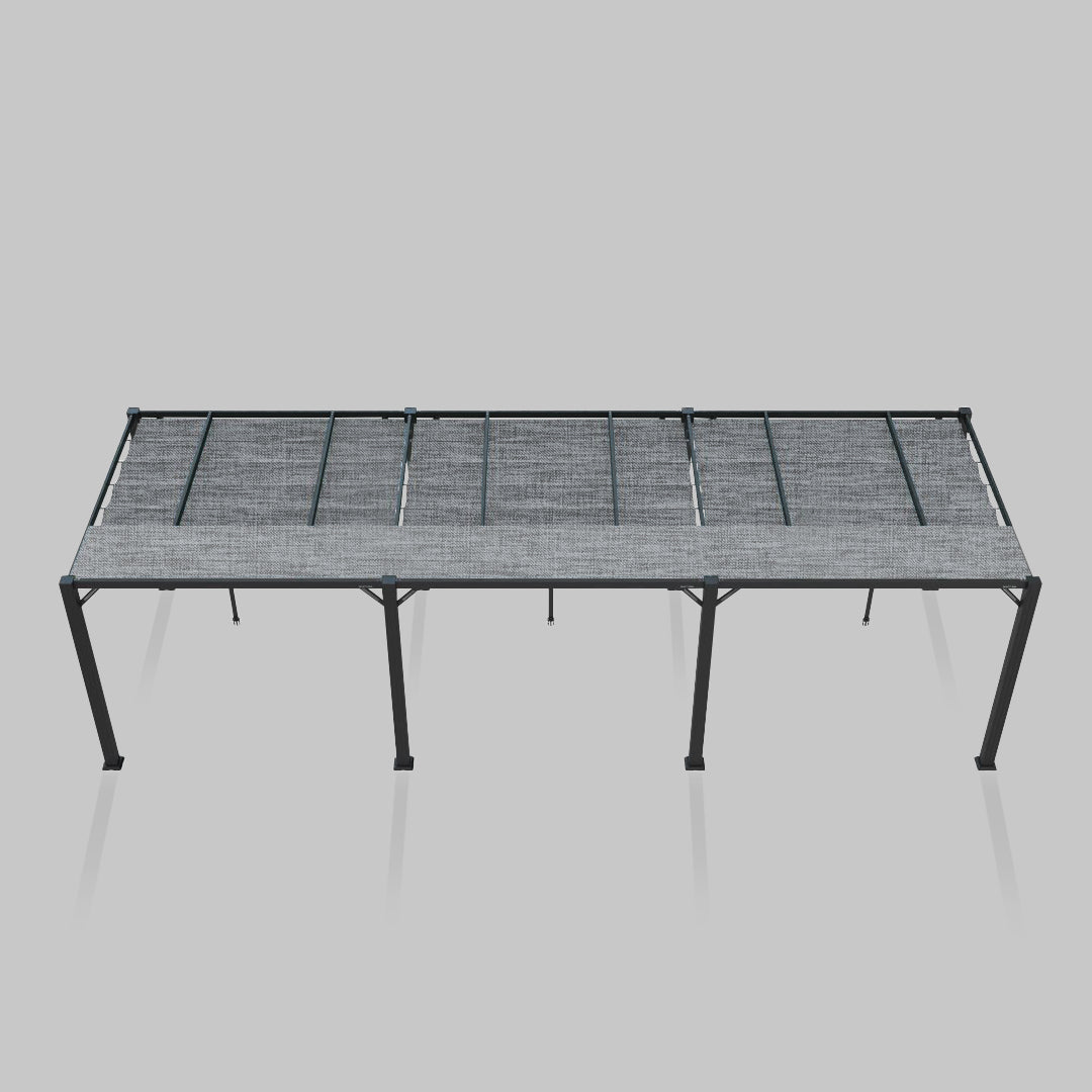 #configuration pergola_triple #frame colour_Aluminum
