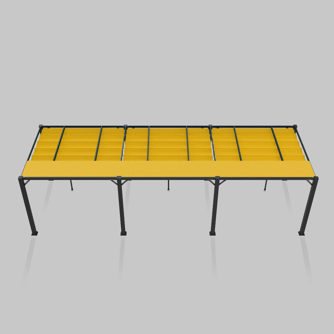 #configuration pergola_triple #frame colour_Aluminum