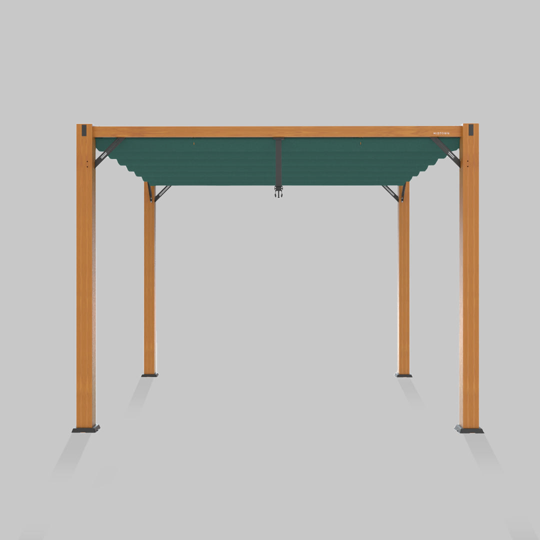 #configuration pergola_single #frame colour_Wood