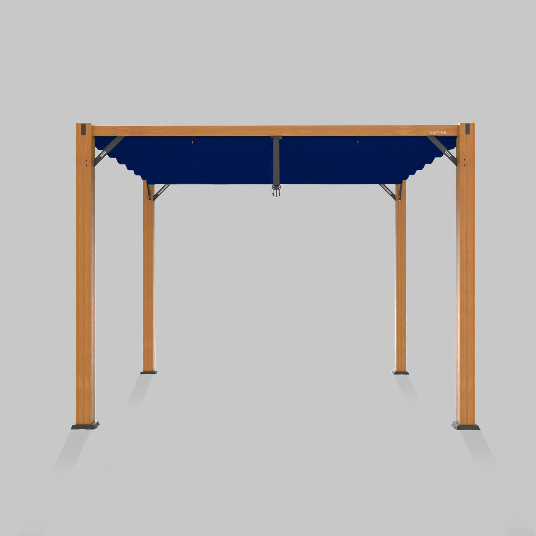 #configuration pergola_single #frame colour_Wood