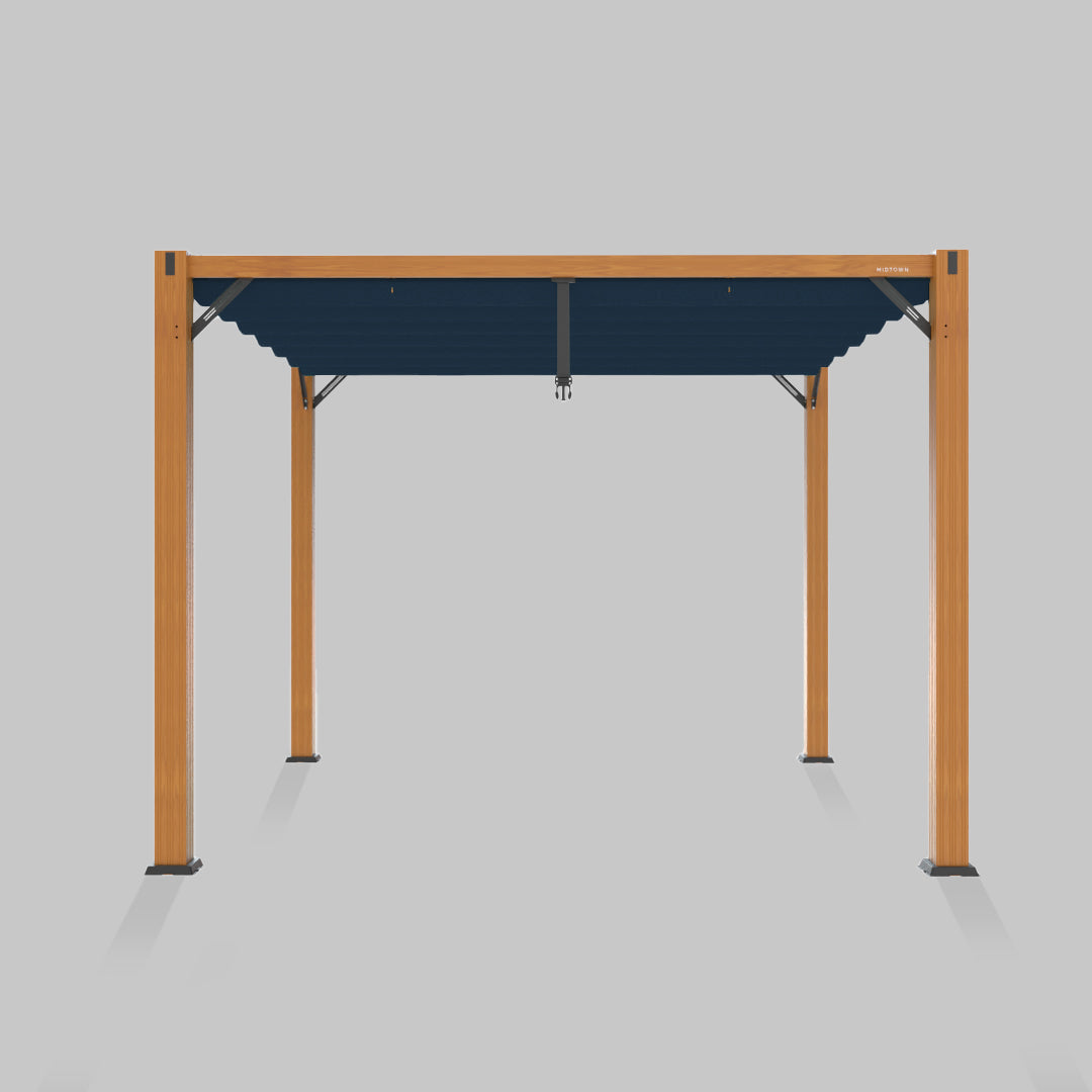 #configuration pergola_single #frame colour_Wood