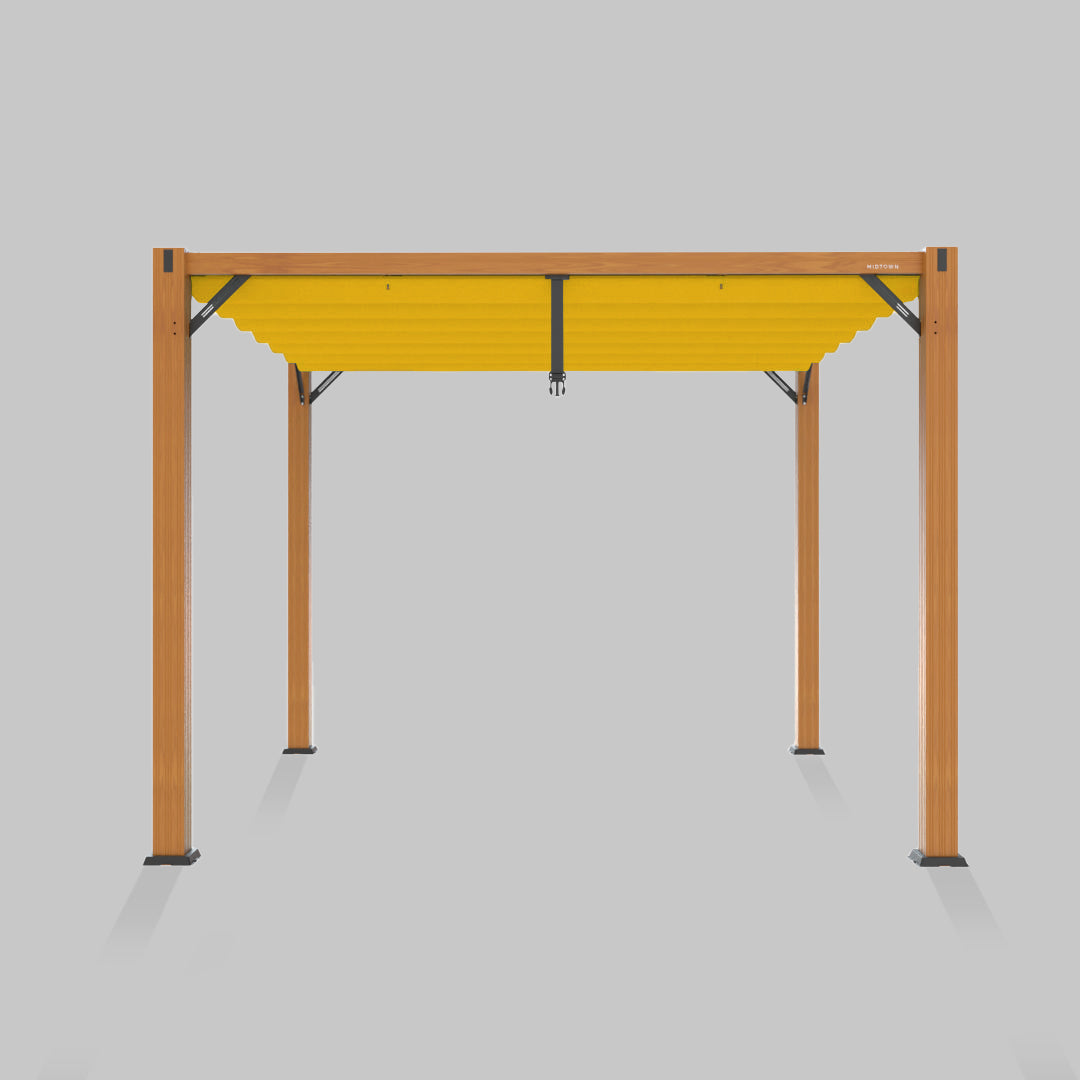 #configuration pergola_single #frame colour_Wood