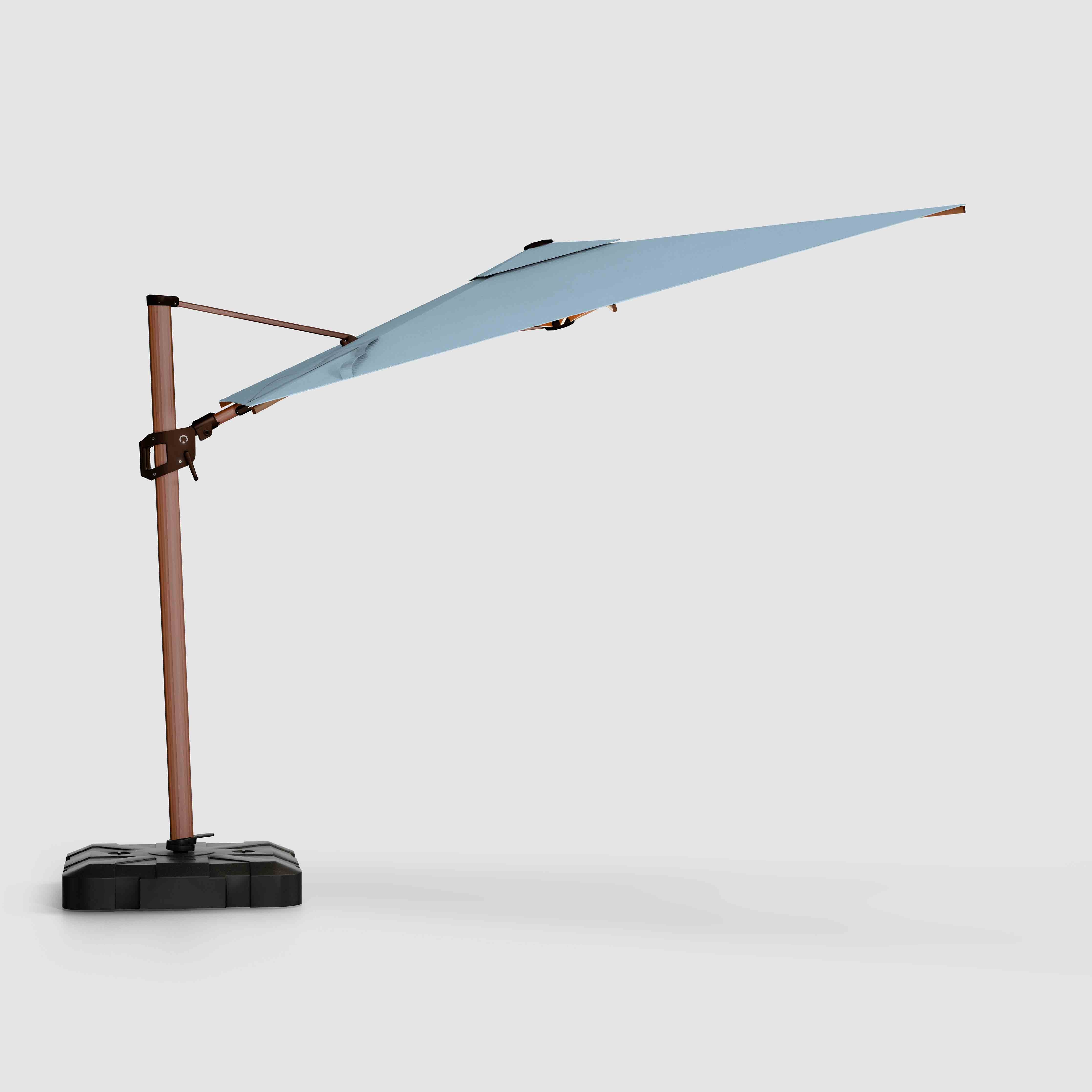 The Supreme Wooden™ - Sunbrella Canvas Haze