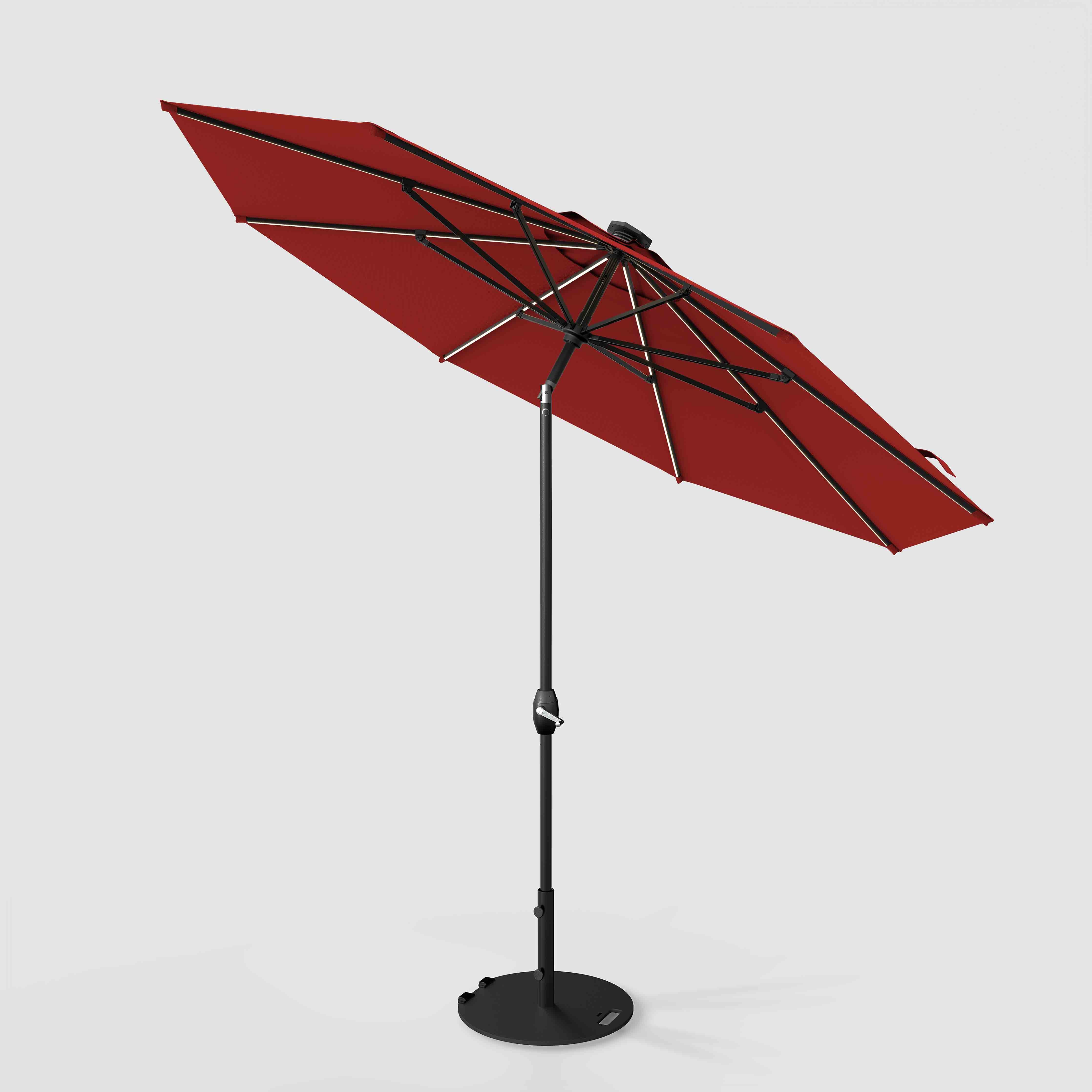 The Glow - Sunbrella Red