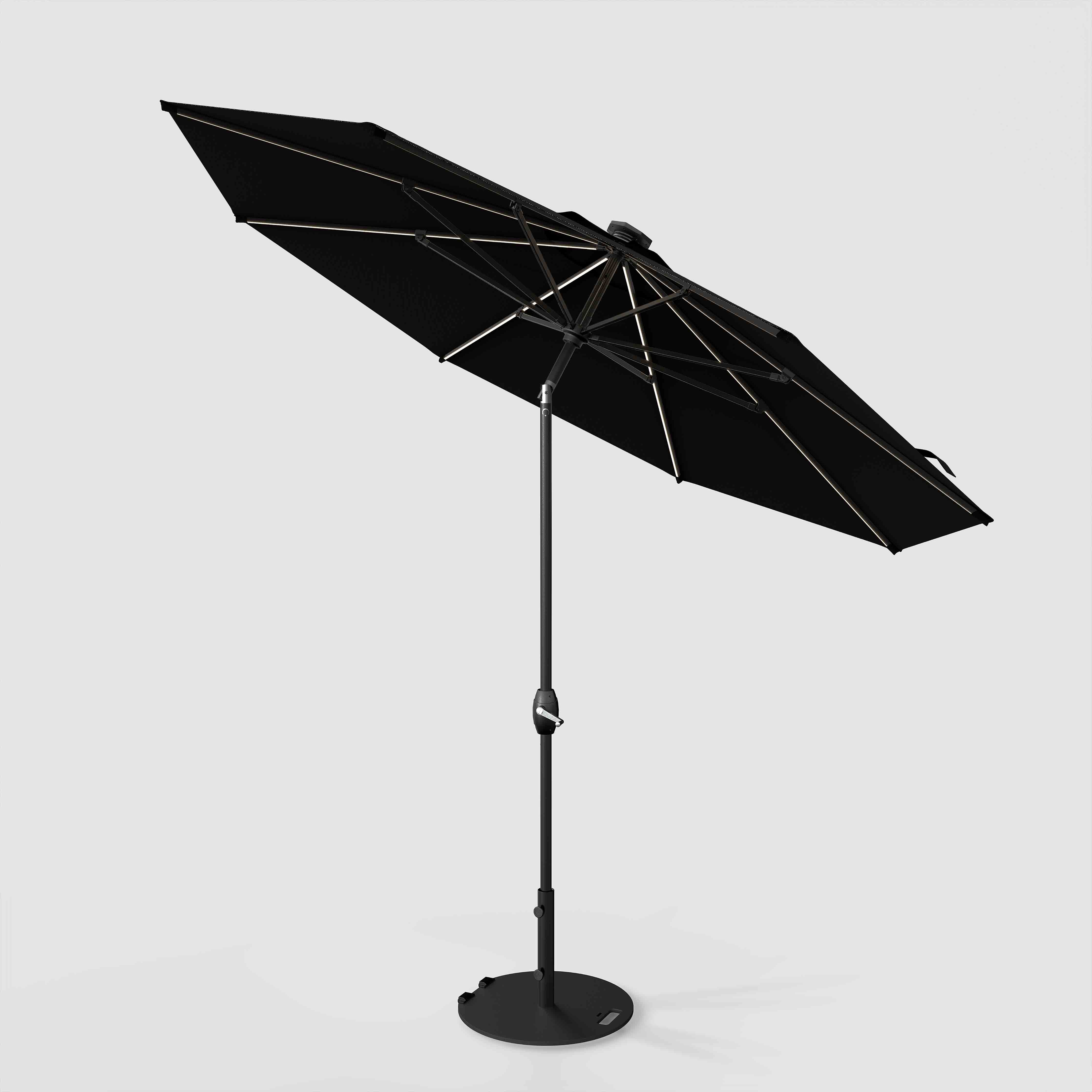 The Glow - Terylast Ebony - Black
