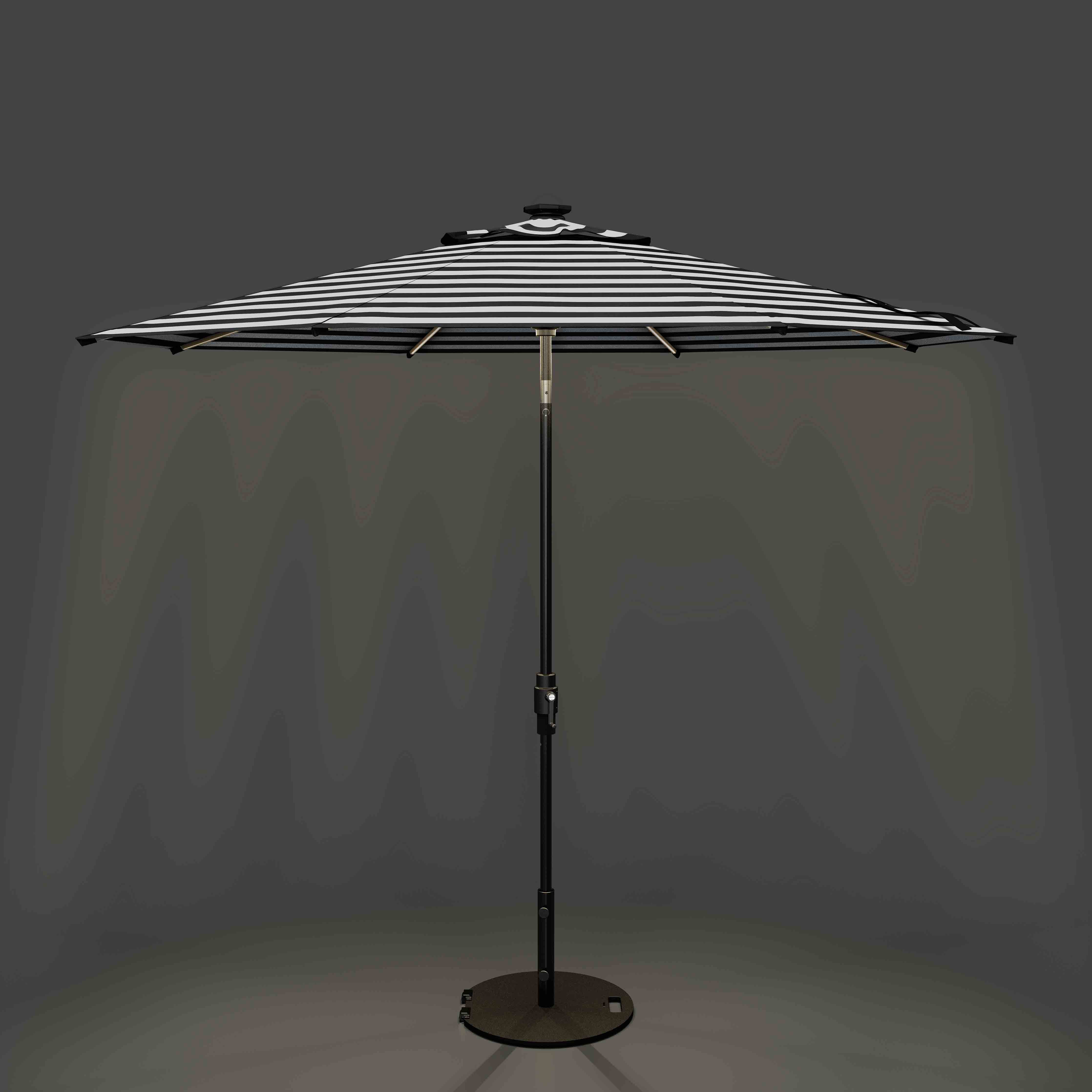 The LED Swilt™ - Sunbrella Black & Grey