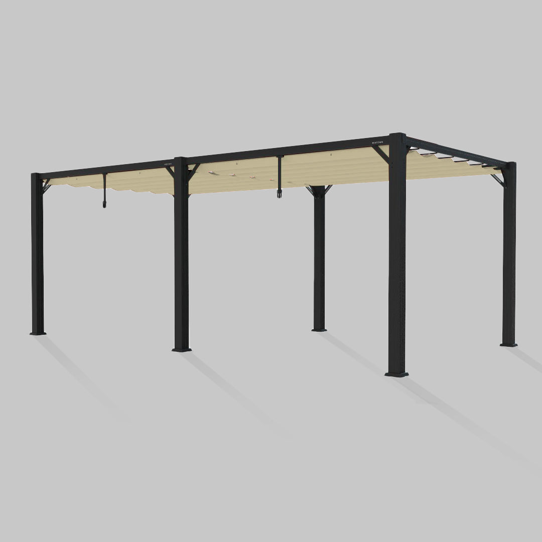 #configuration pergola_double #frame colour_Aluminum