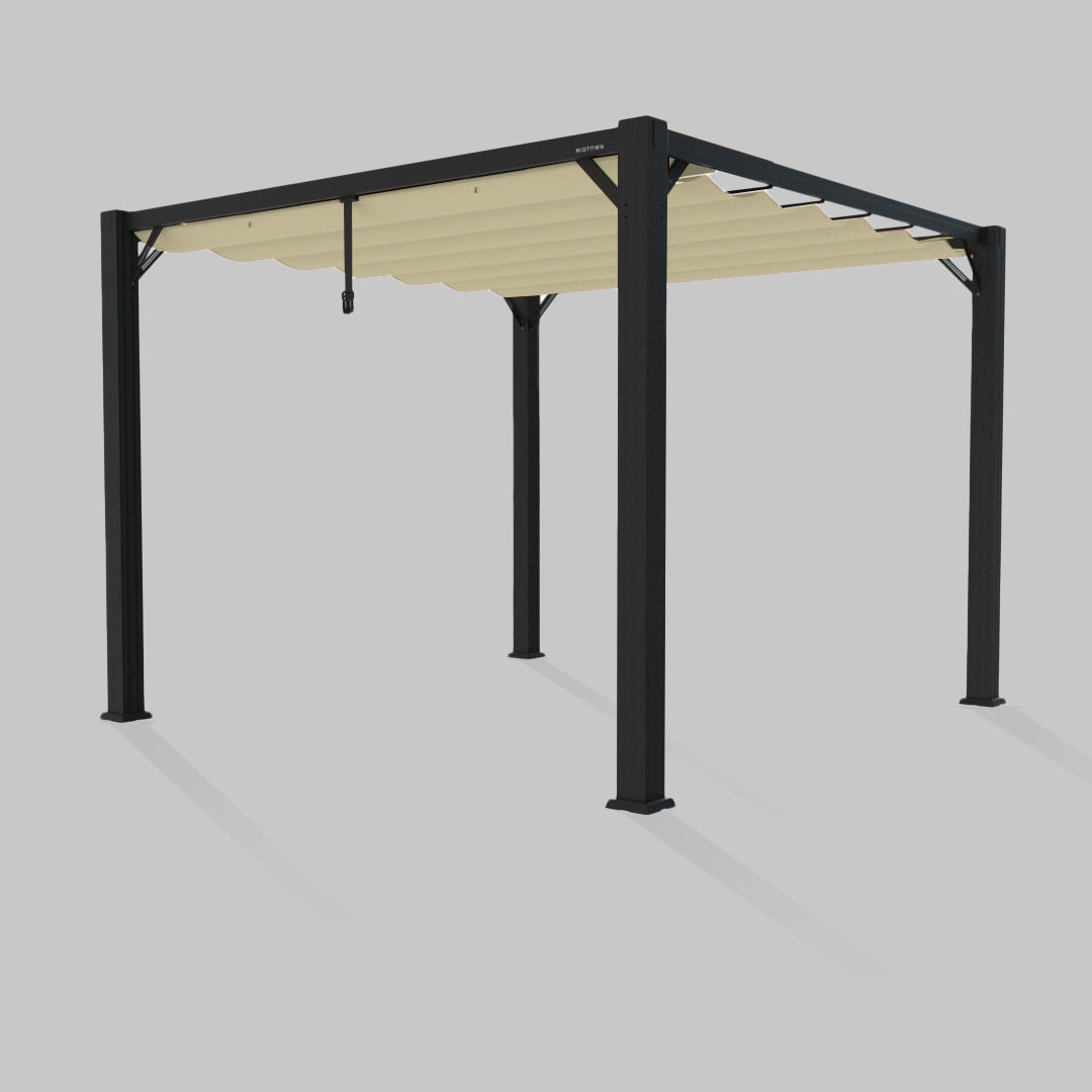 #configuration pergola_single #frame colour_Aluminum