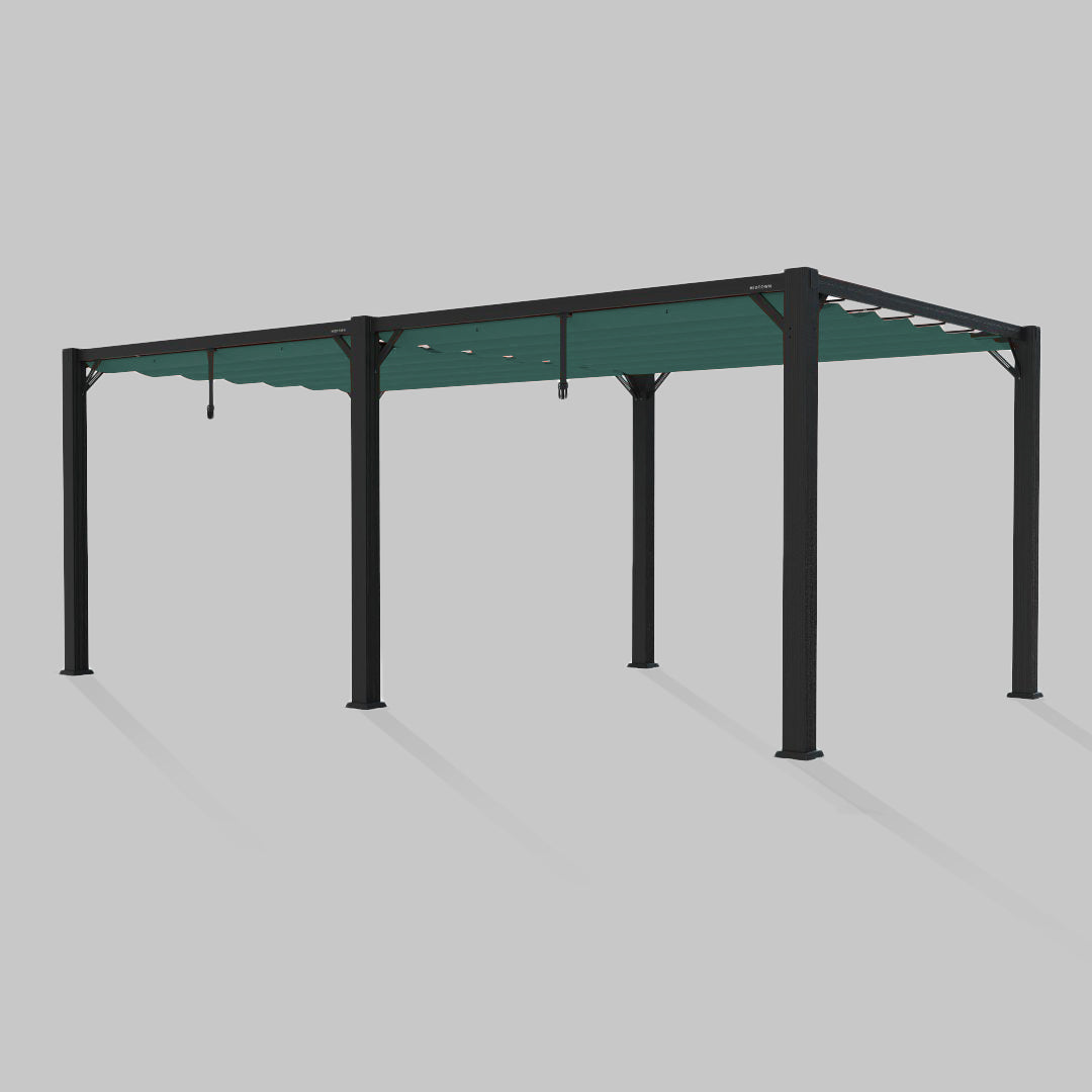 #configuration pergola_double #frame colour_Aluminum