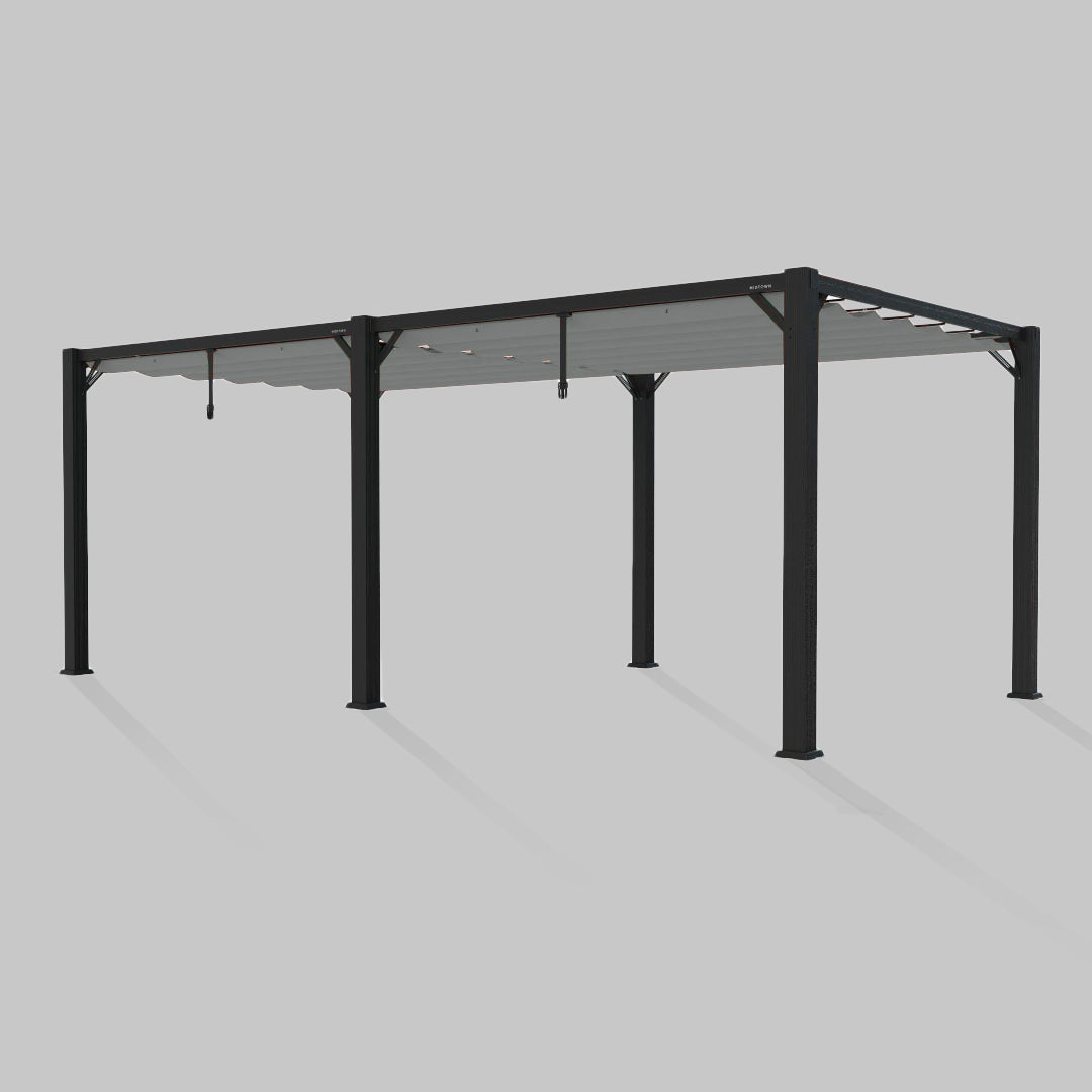 #configuration pergola_double #frame colour_Aluminum