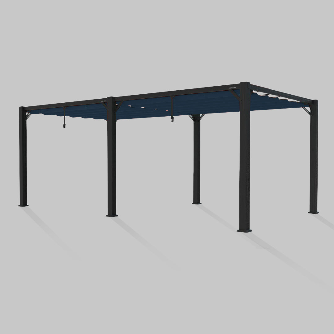 #configuration pergola_double #frame colour_Aluminum