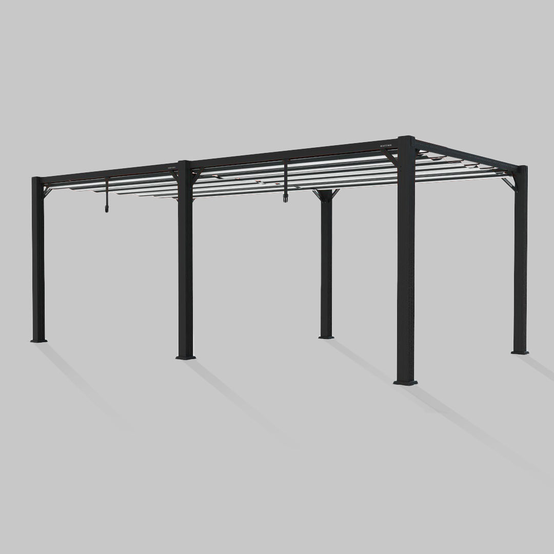 #configuration pergola_double #frame colour_Aluminum