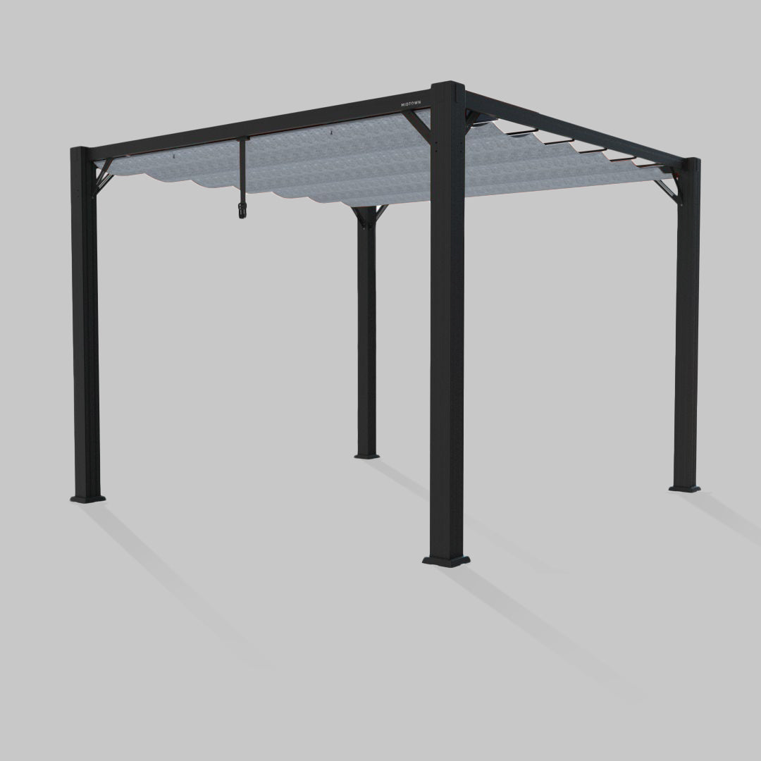#configuration pergola_single #frame colour_Aluminum