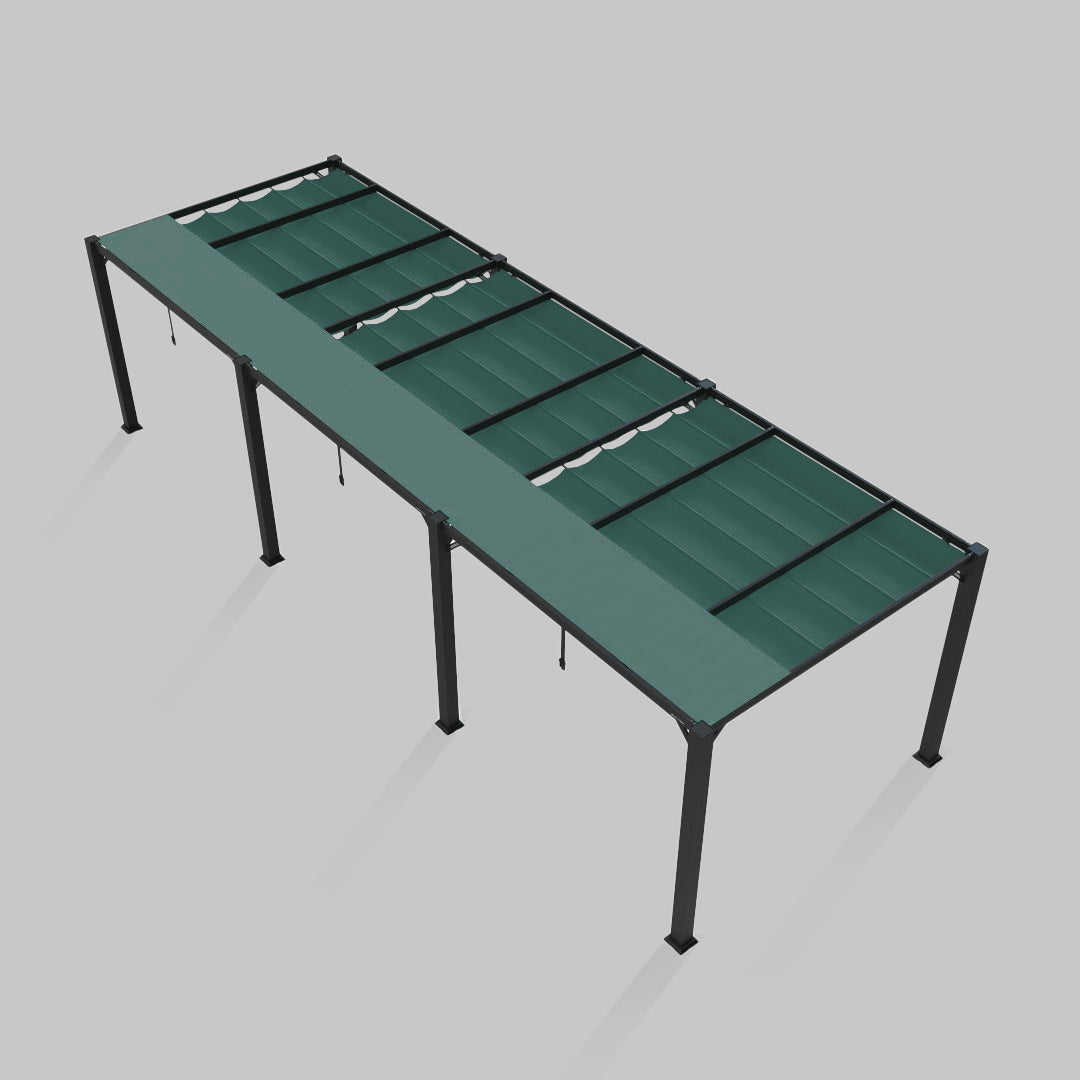 #configuration pergola_triple #frame colour_Aluminum