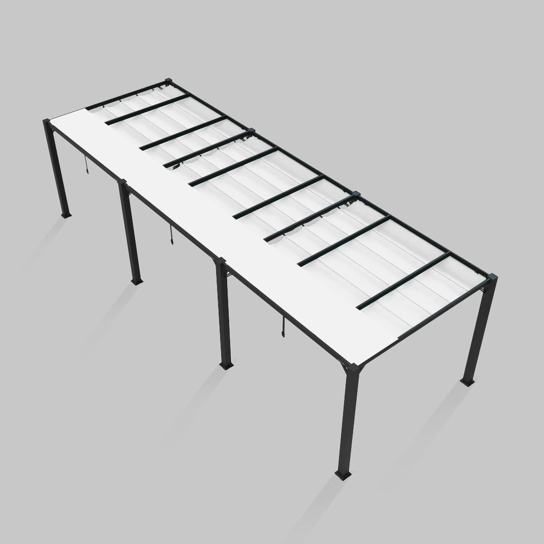 #configuration pergola_triple #frame colour_Aluminum