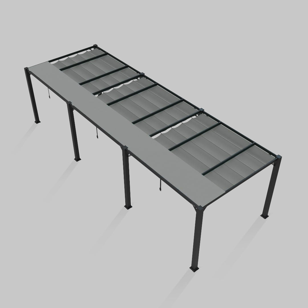 #configuration pergola_triple #frame colour_Aluminum