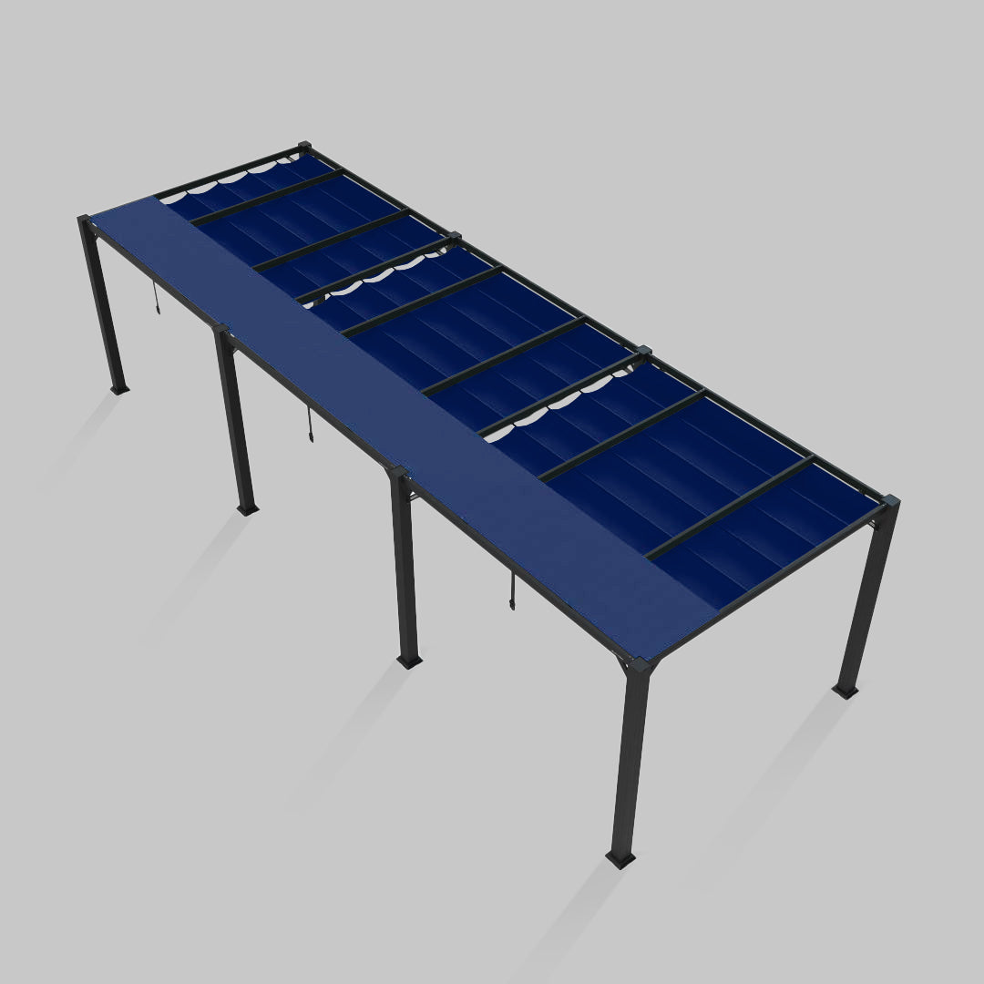 #configuration pergola_triple #frame colour_Aluminum