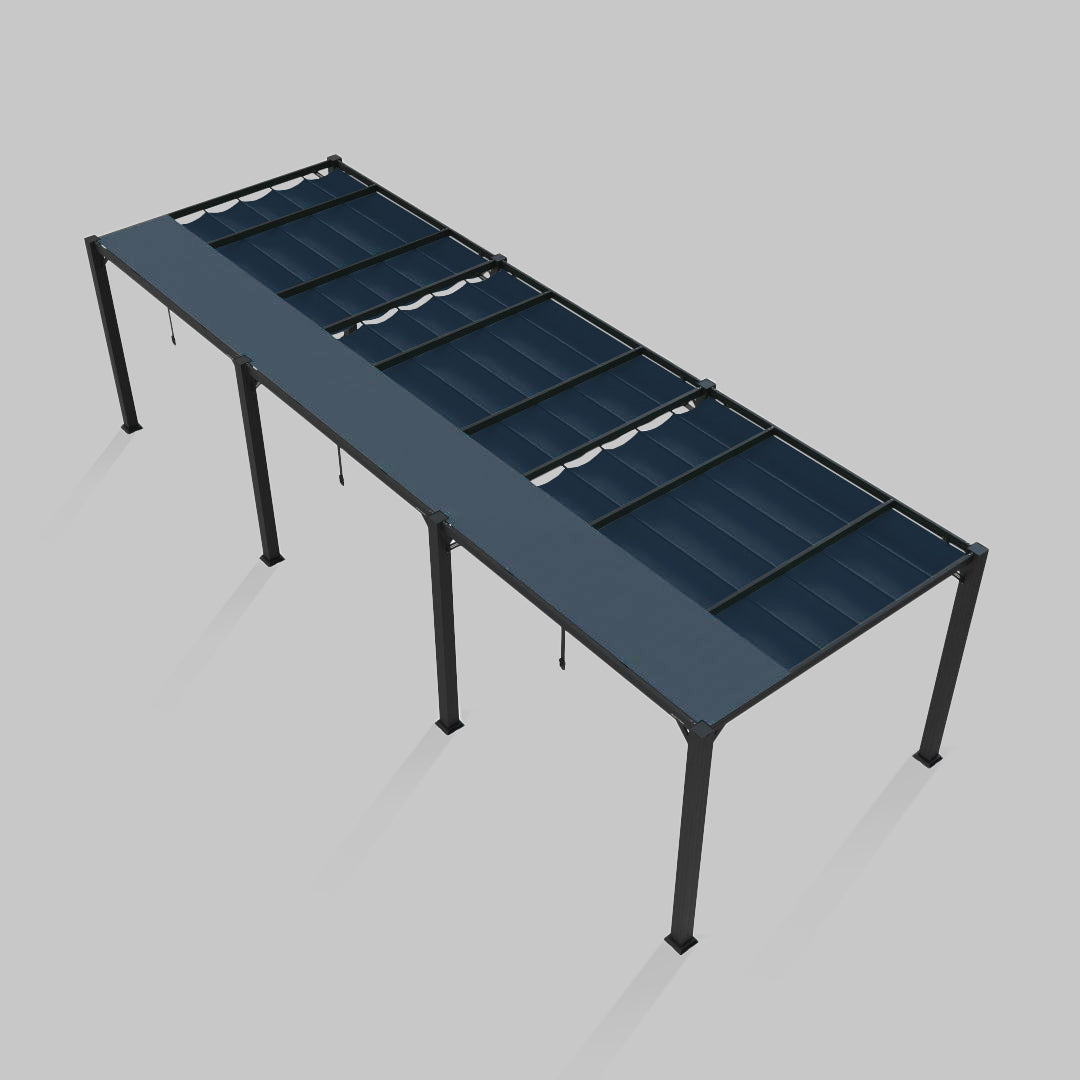 #configuration pergola_triple #frame colour_Aluminum