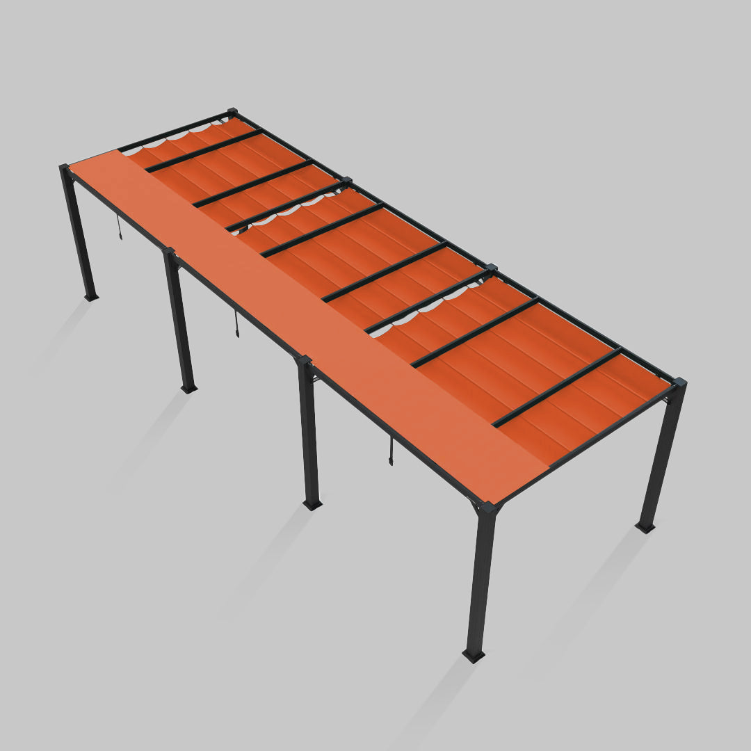 #configuration pergola_triple #frame colour_Aluminum