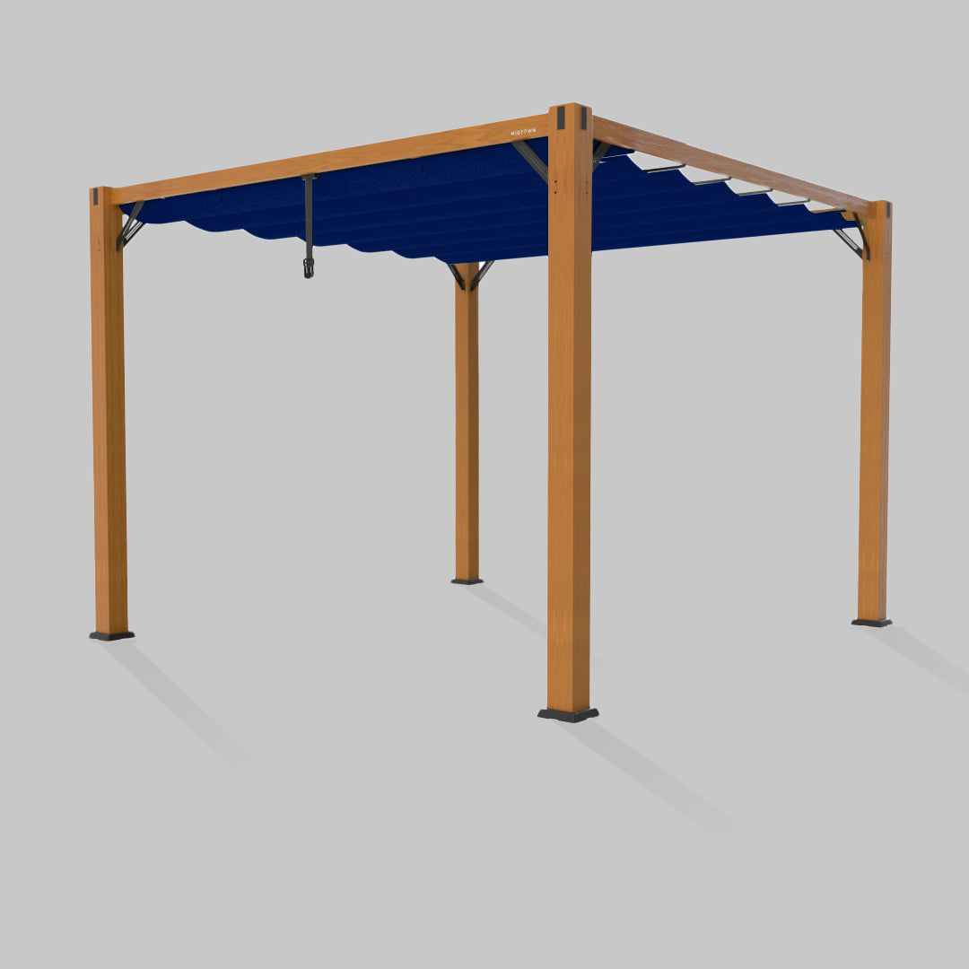 #configuration pergola_single #frame colour_Wood