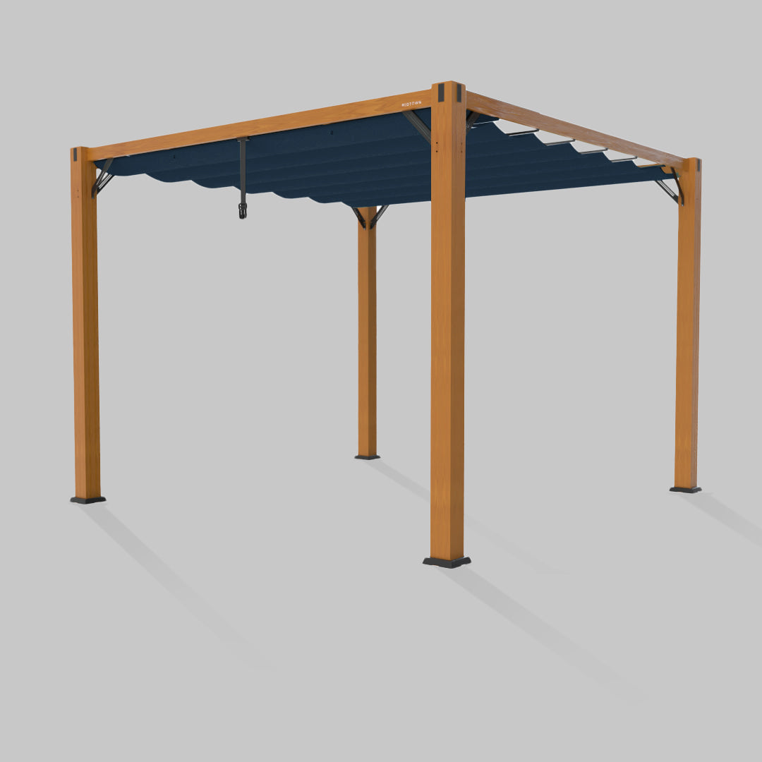 #configuration pergola_single #frame colour_Wood