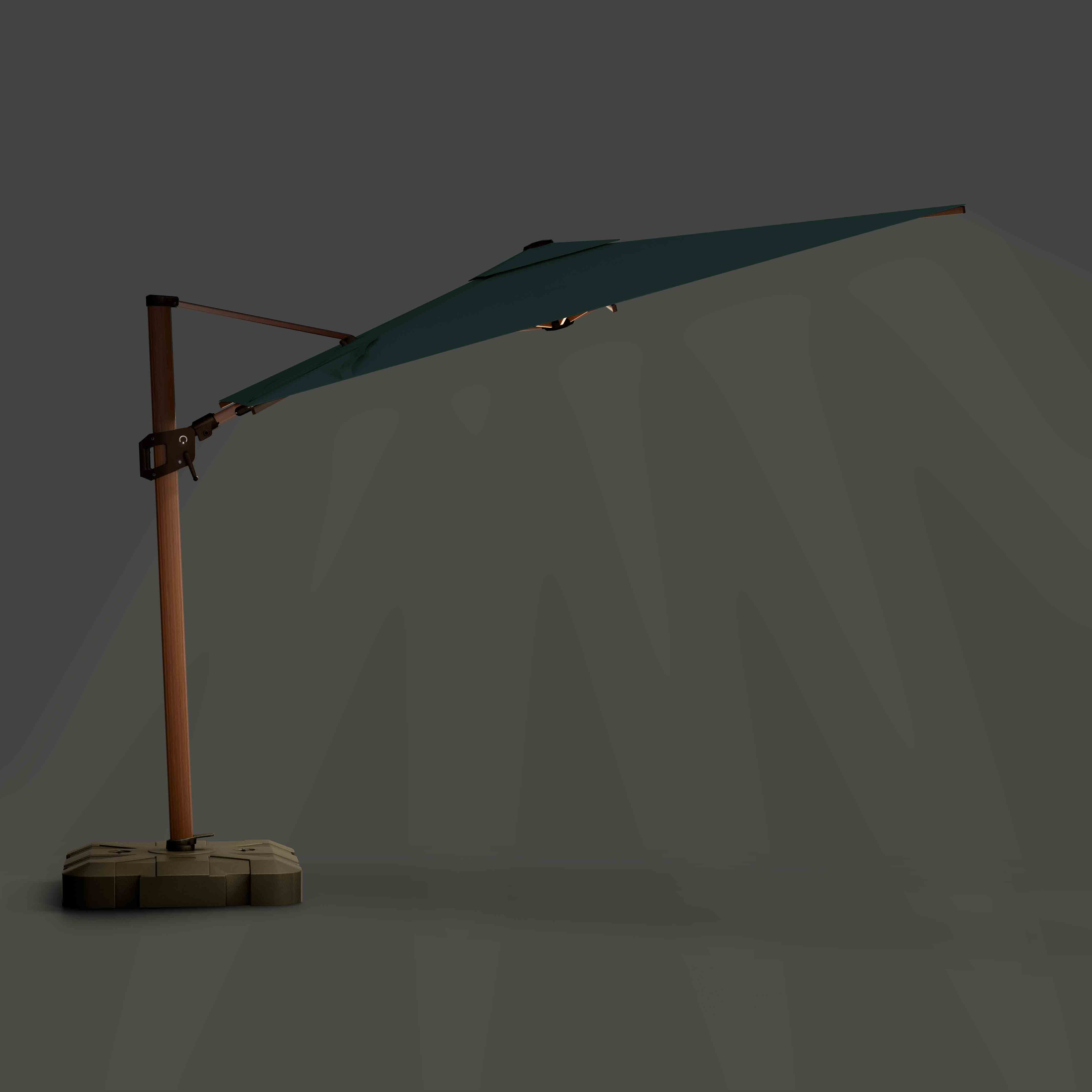 The Supreme Wooden™ - Sunbrella Forest Green