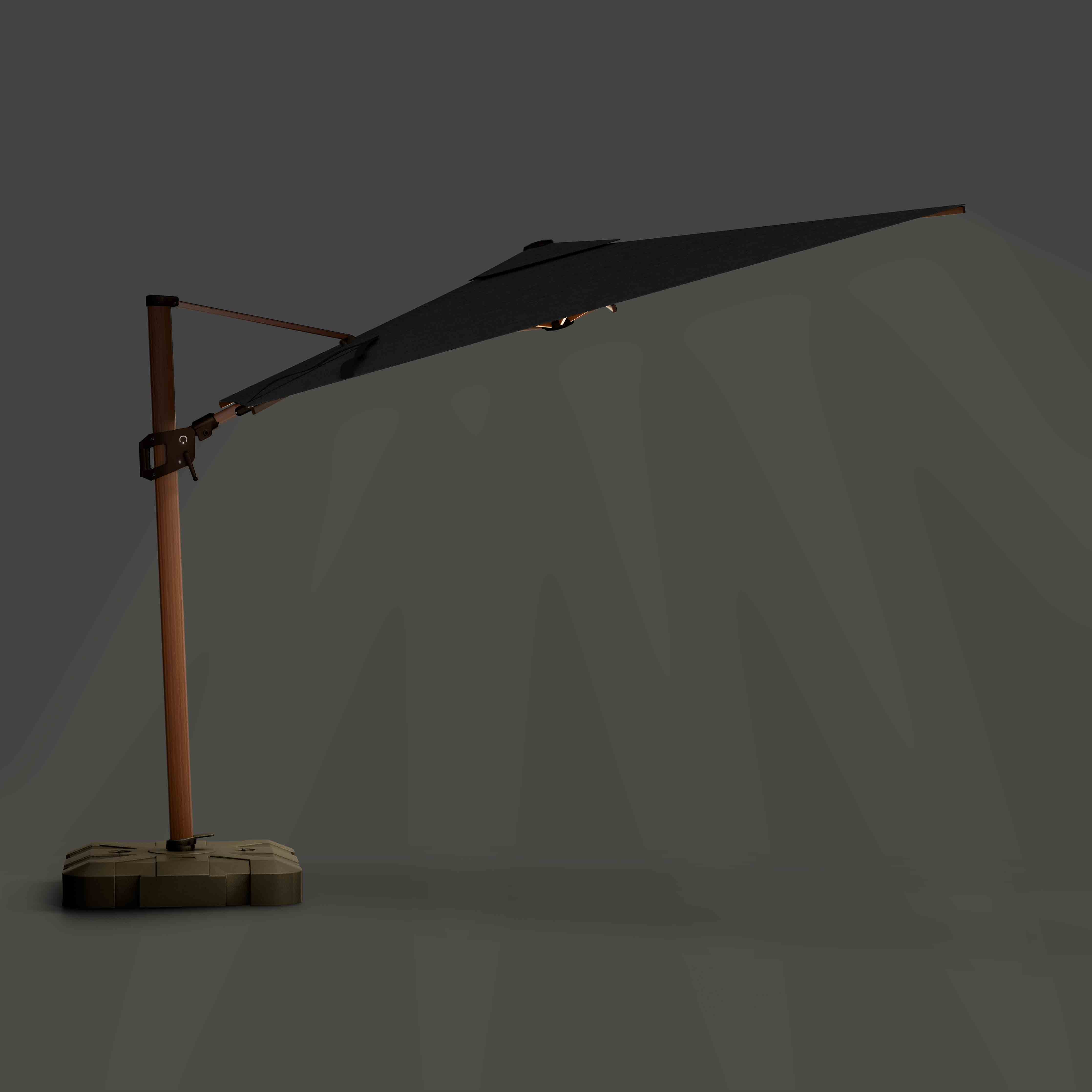 The Supreme Wooden™ - Sunbrella Spectrum Carbon