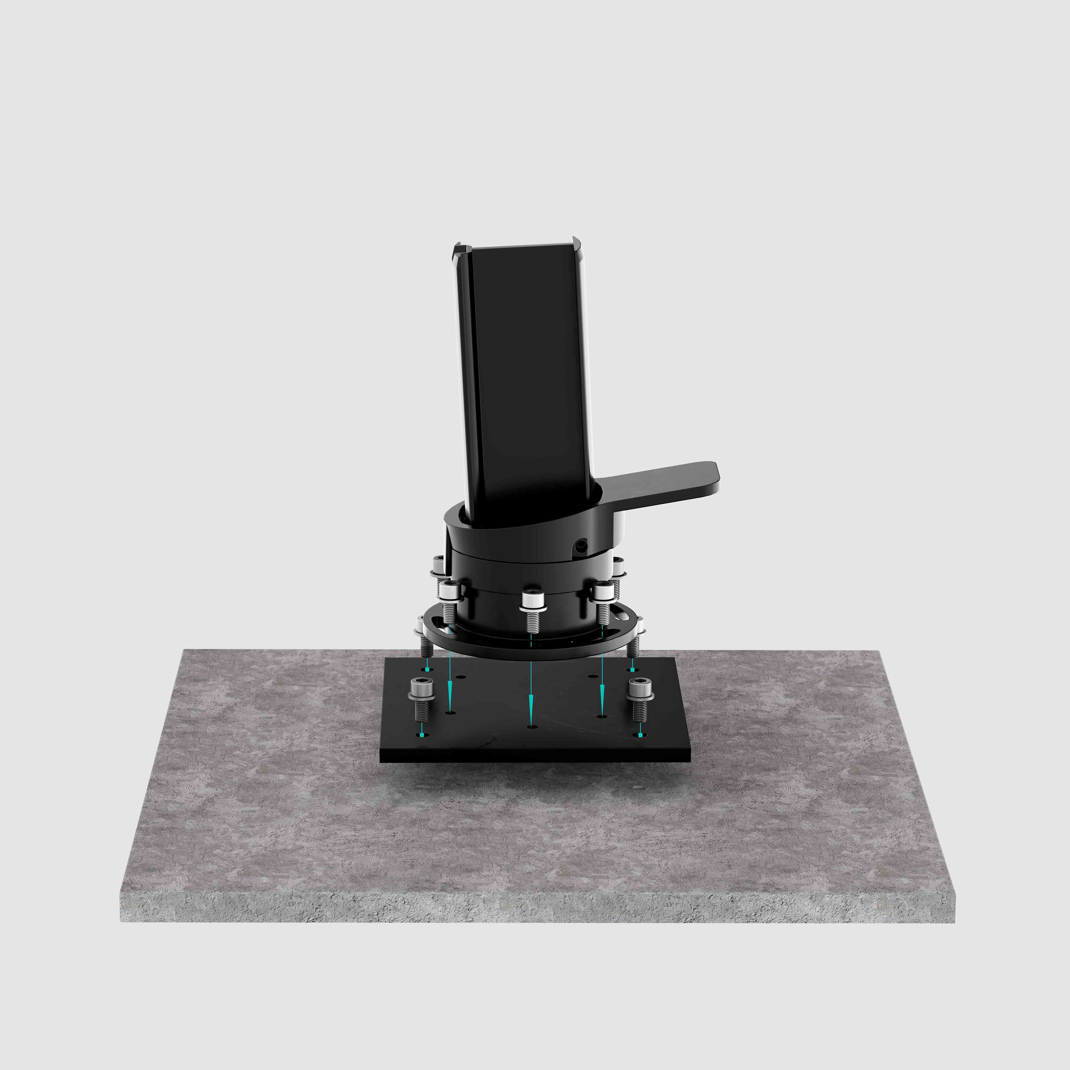 The Concrete Anchor Base Plate