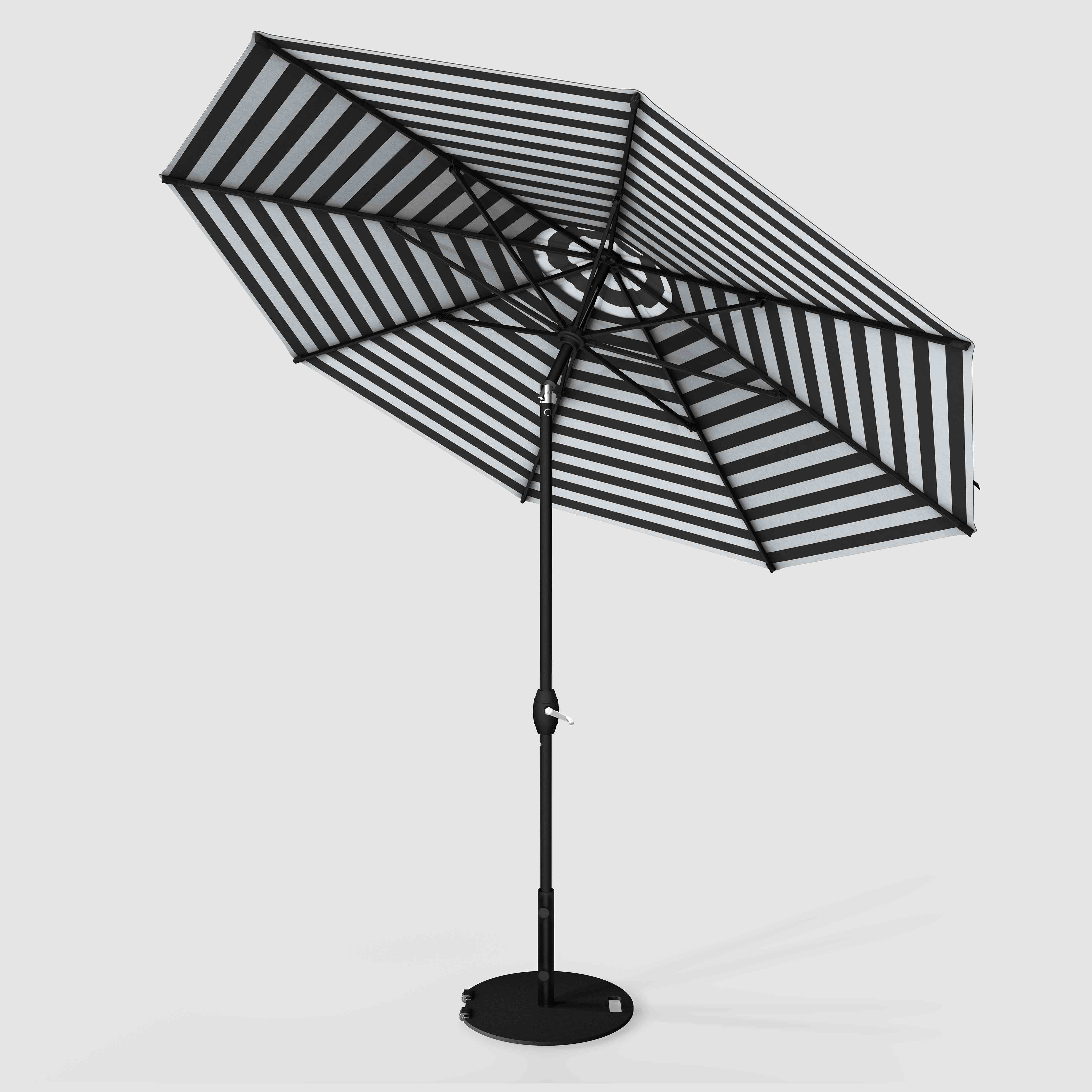 The Lean™ - Sunbrella Black & Grey