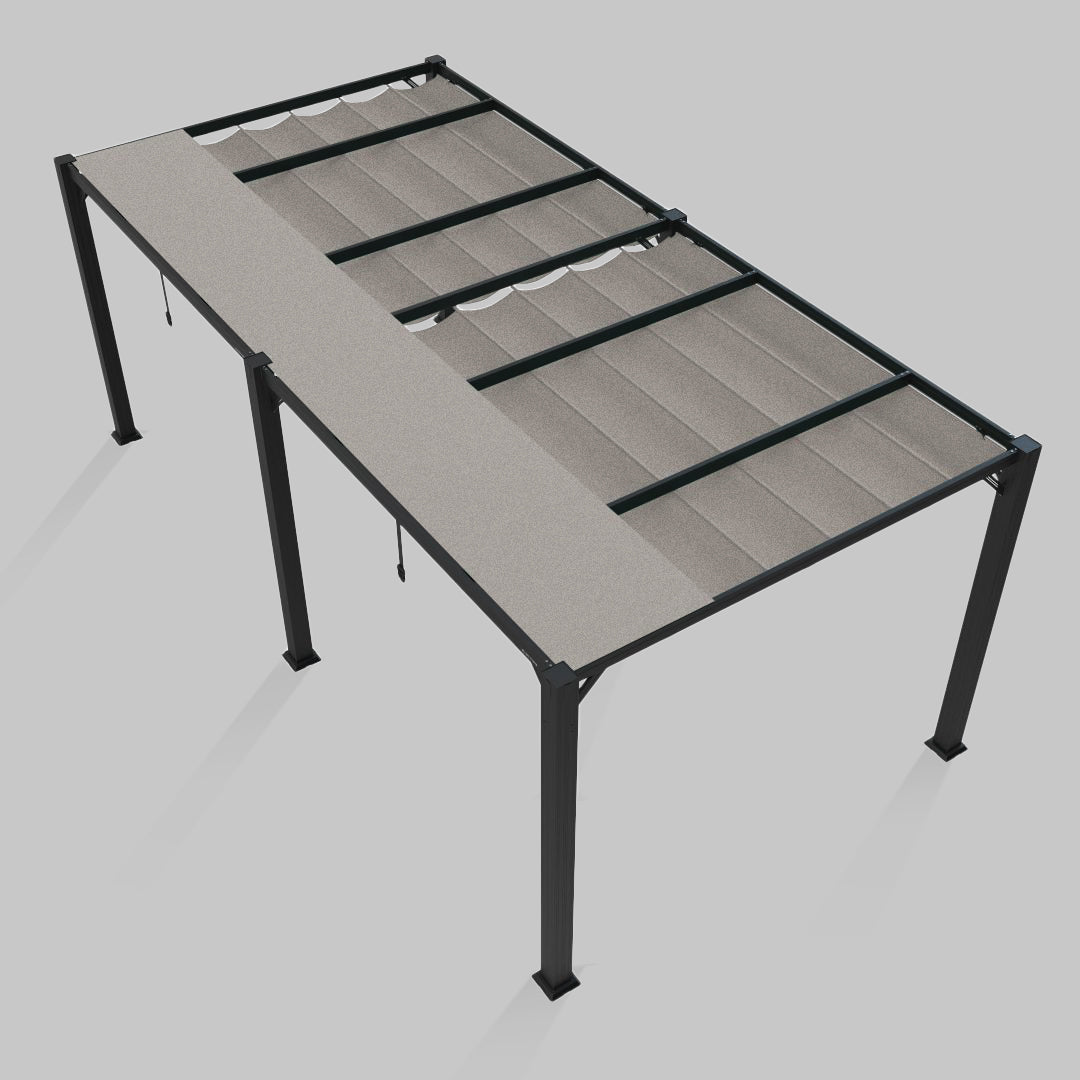 #configuration pergola_double #frame colour_Aluminum