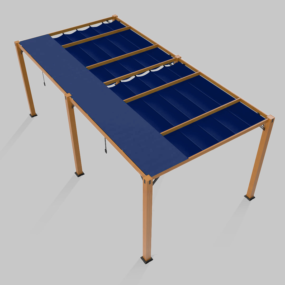 #configuration pergola_double #frame colour_Wood