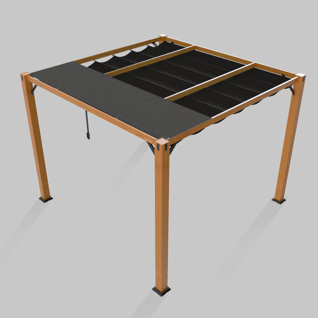 #configuration pergola_single #frame colour_Wood