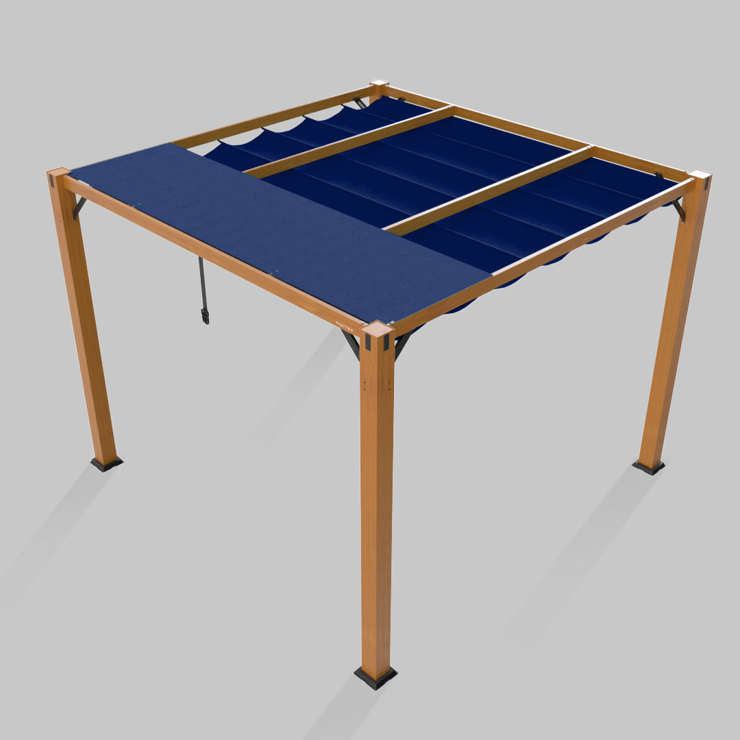 #configuration pergola_single #frame colour_Wood