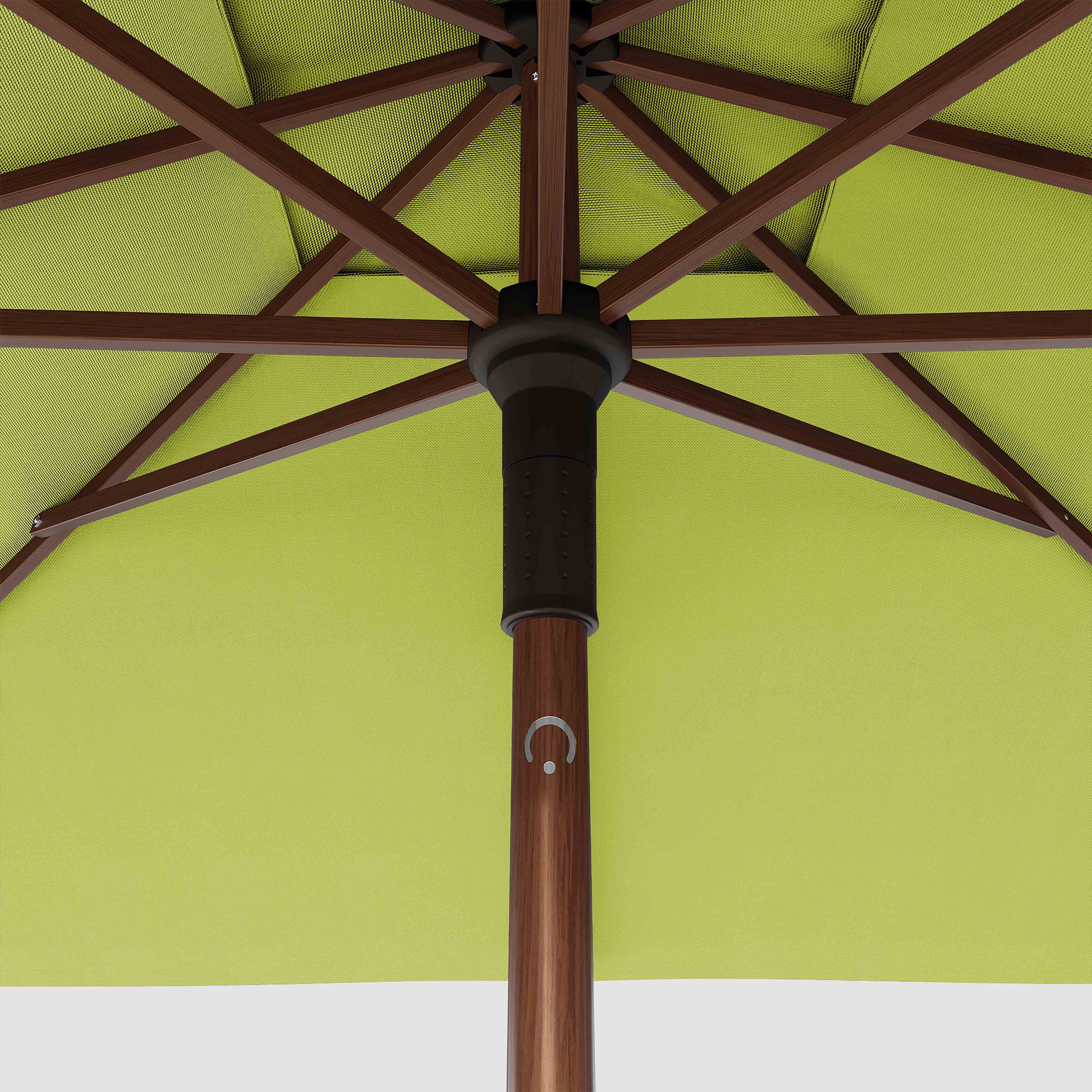 #pole finish_Wooden