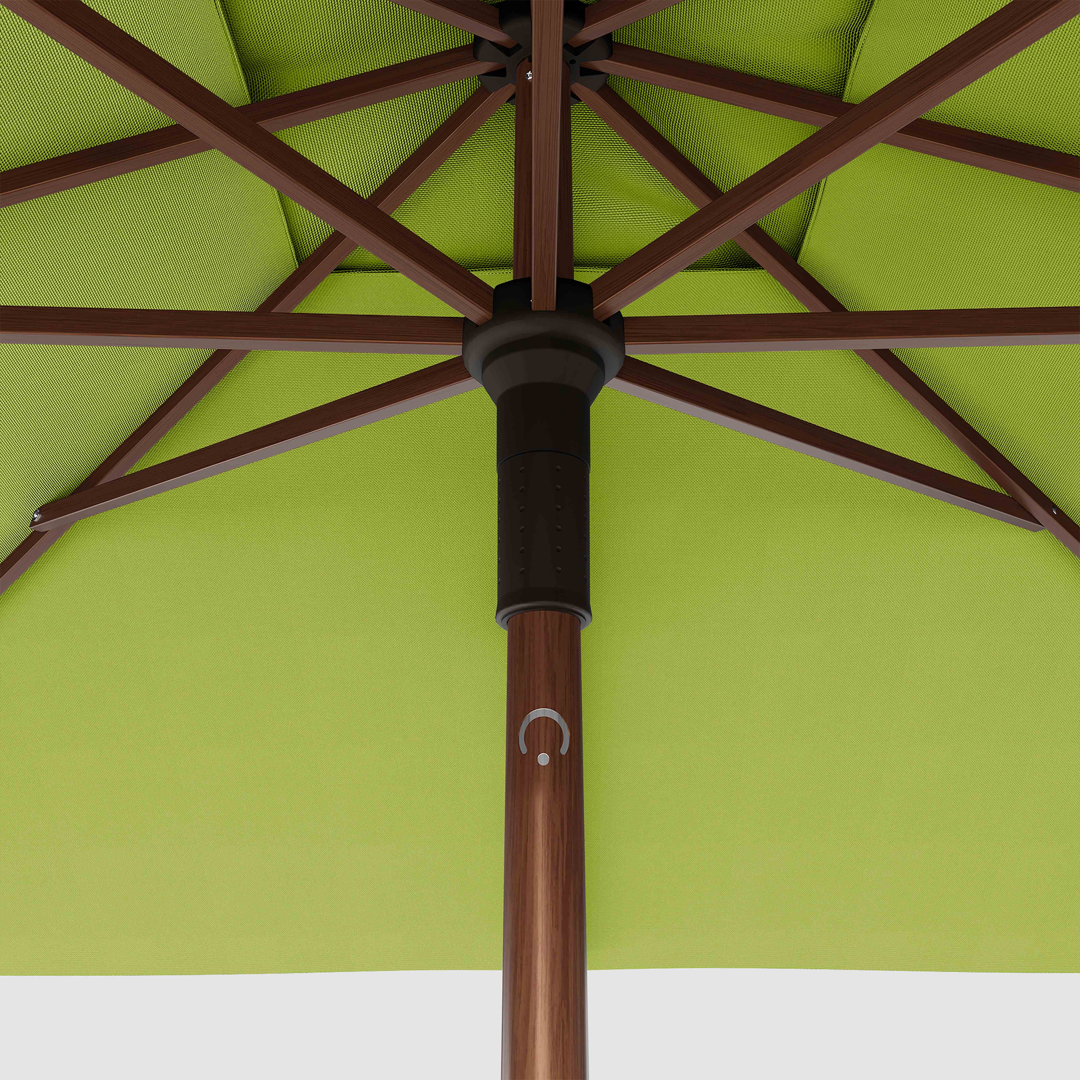 #pole finish_Wooden