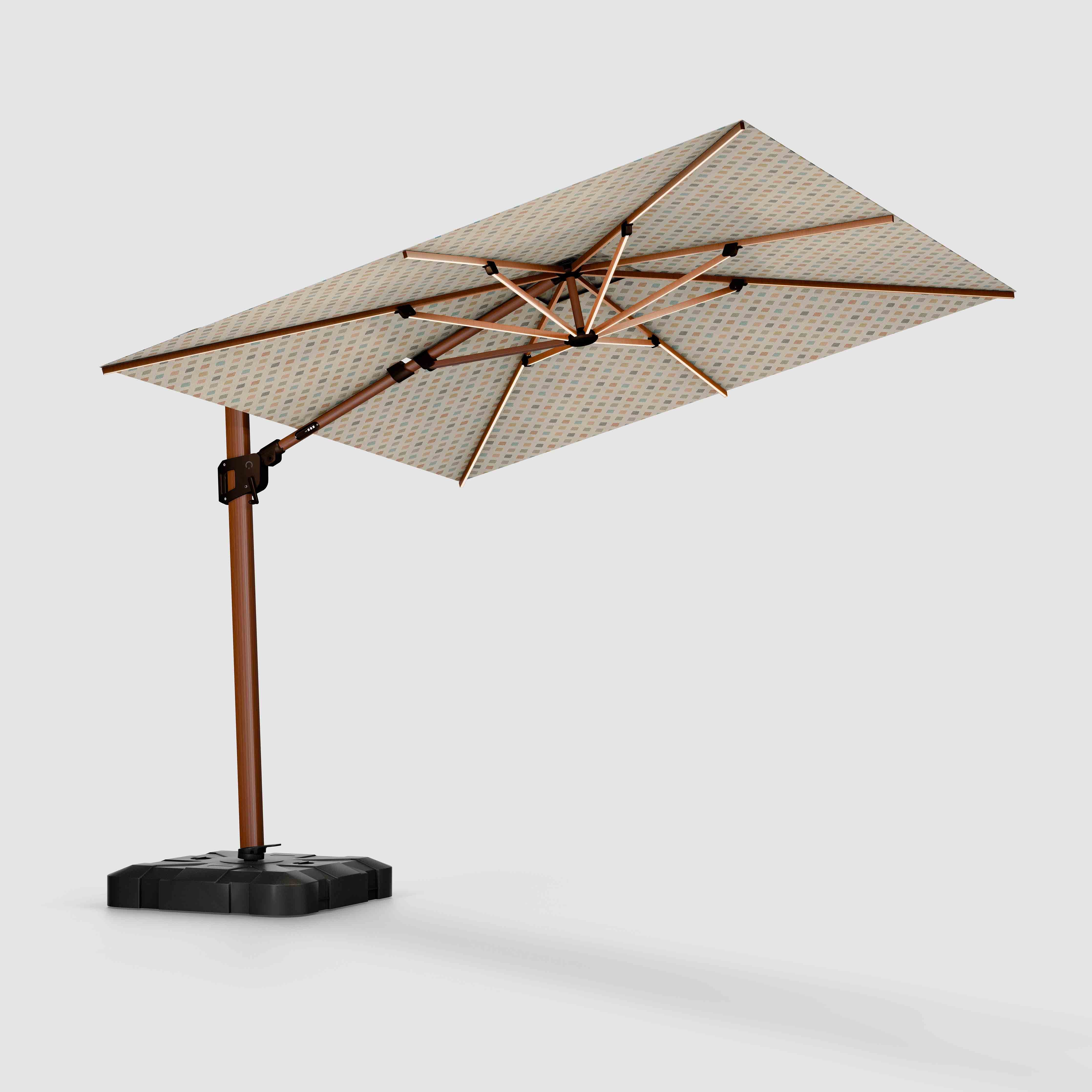 The Supreme Wooden™ - Gemme infusée de Sunbrella