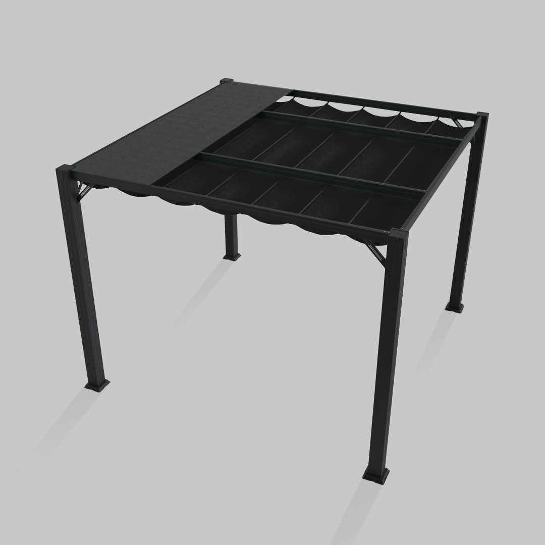 #configuration pergola_single #frame colour_Aluminum