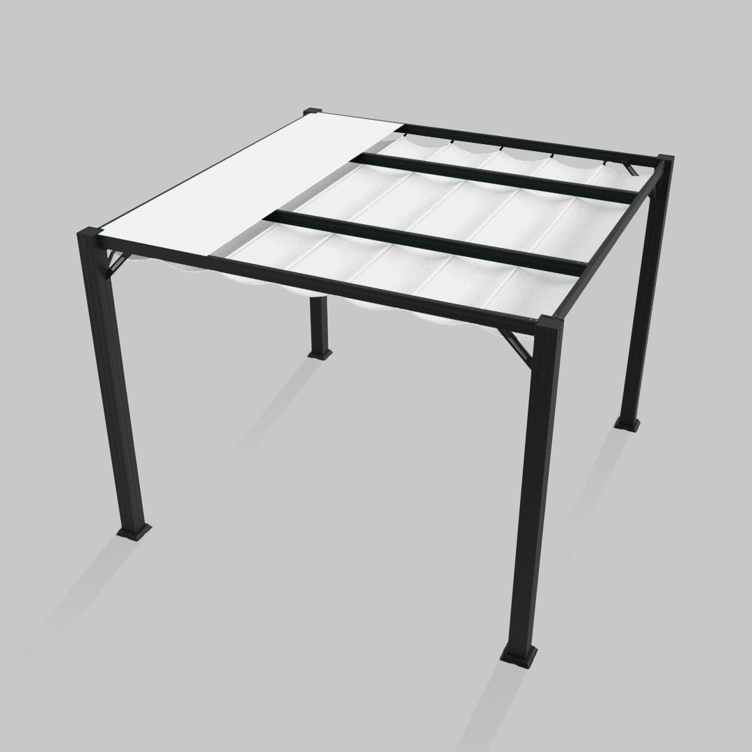 #configuration pergola_single #frame colour_Aluminum