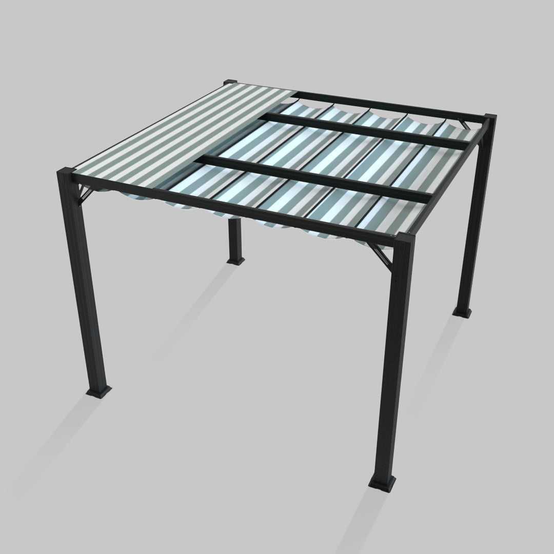 #configuration pergola_single #frame colour_Aluminum