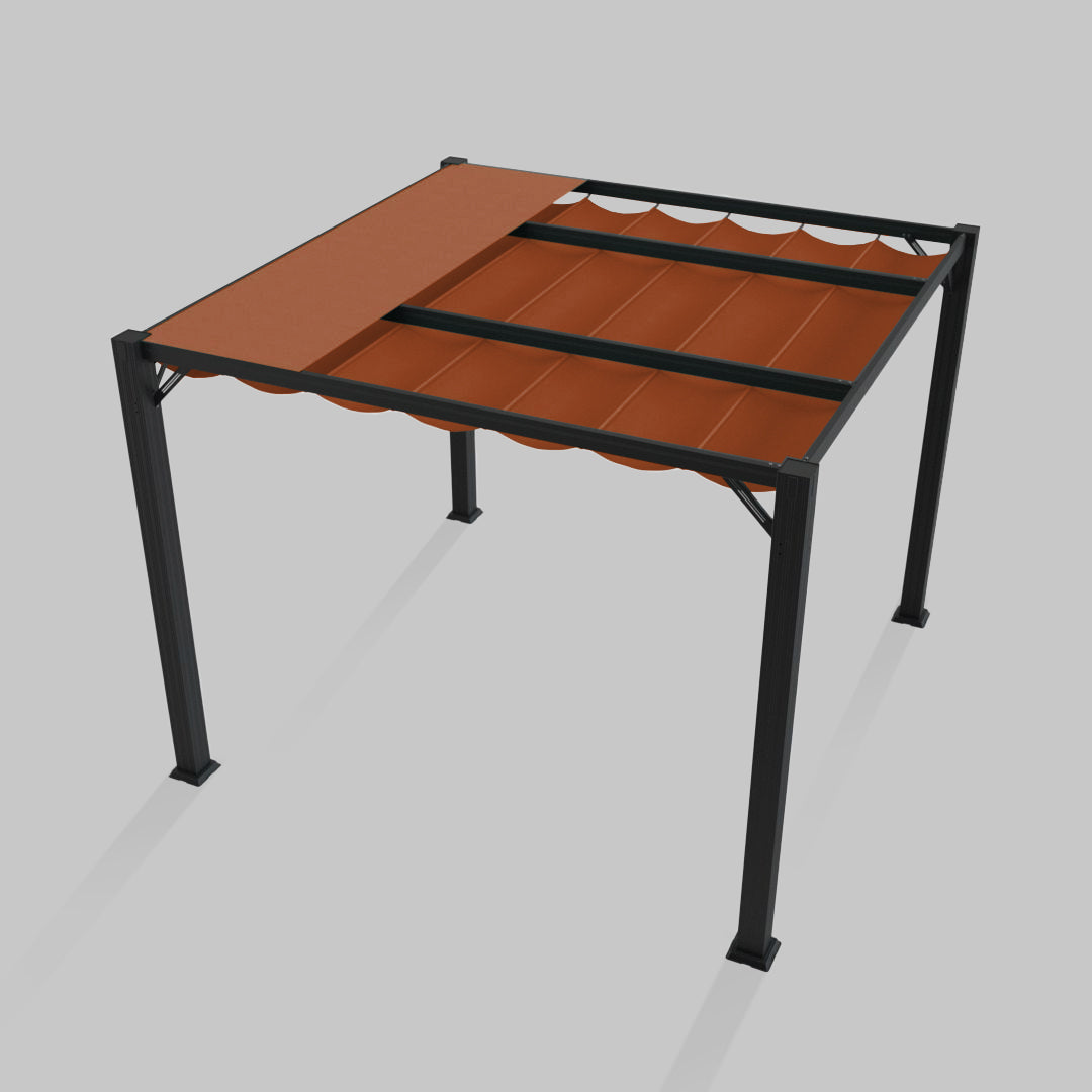 #configuration pergola_single #frame colour_Aluminum