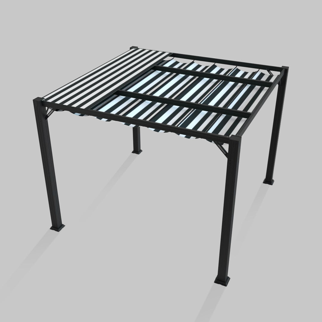 #configuration pergola_single #frame colour_Aluminum