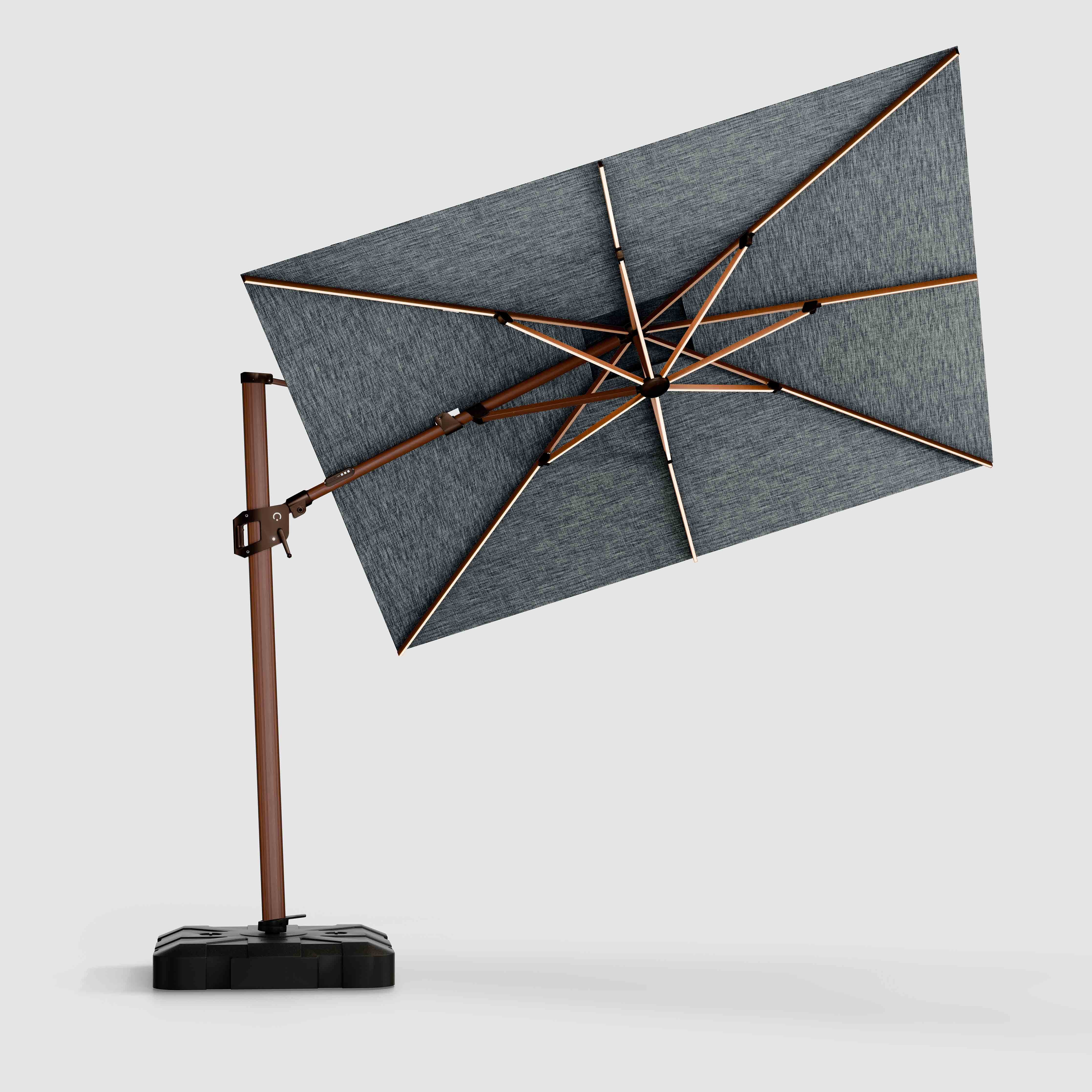 The Supreme Wooden™ - Sunbrella Cast Slate
