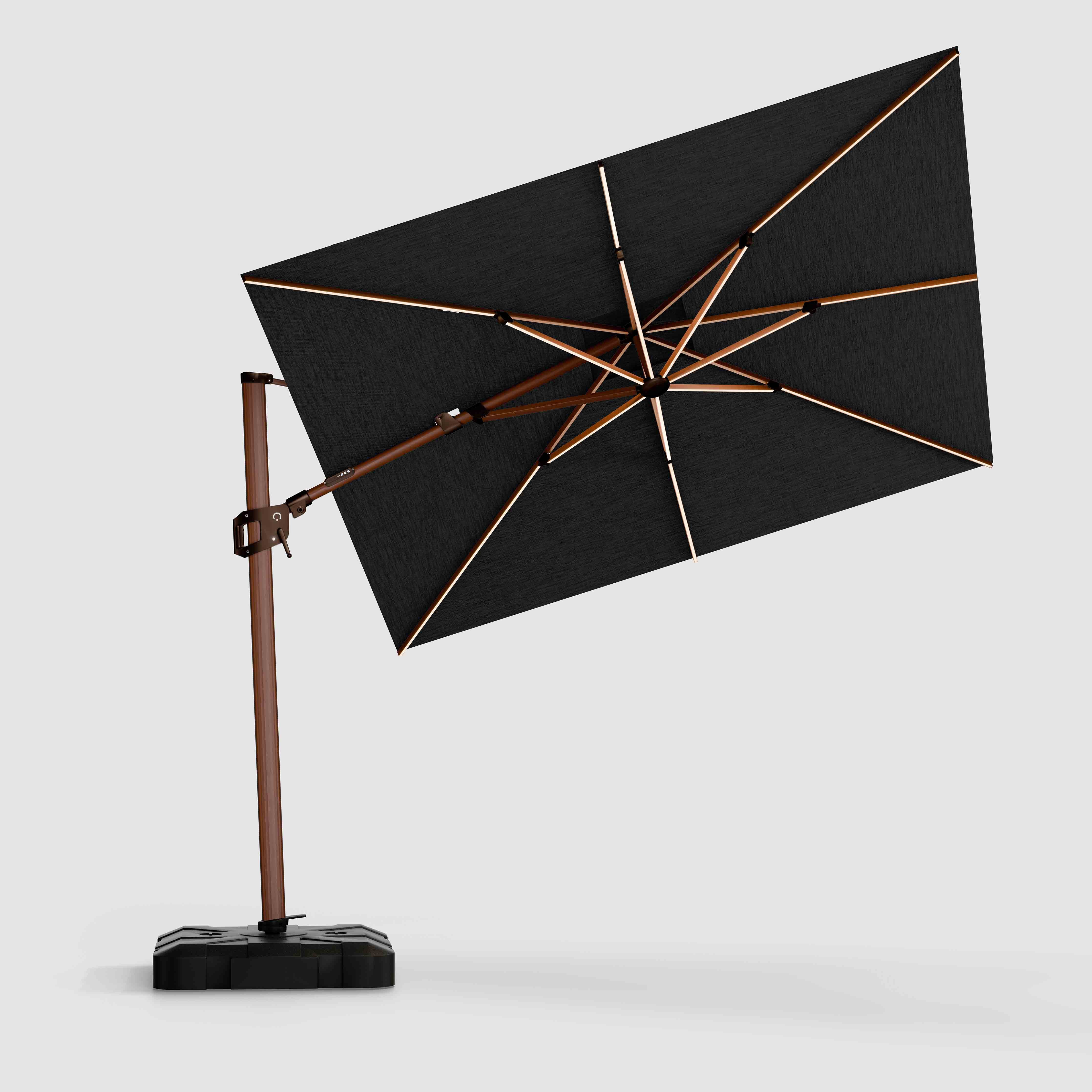 The Supreme Wooden™ - Sunbrella Spectrum Carbon