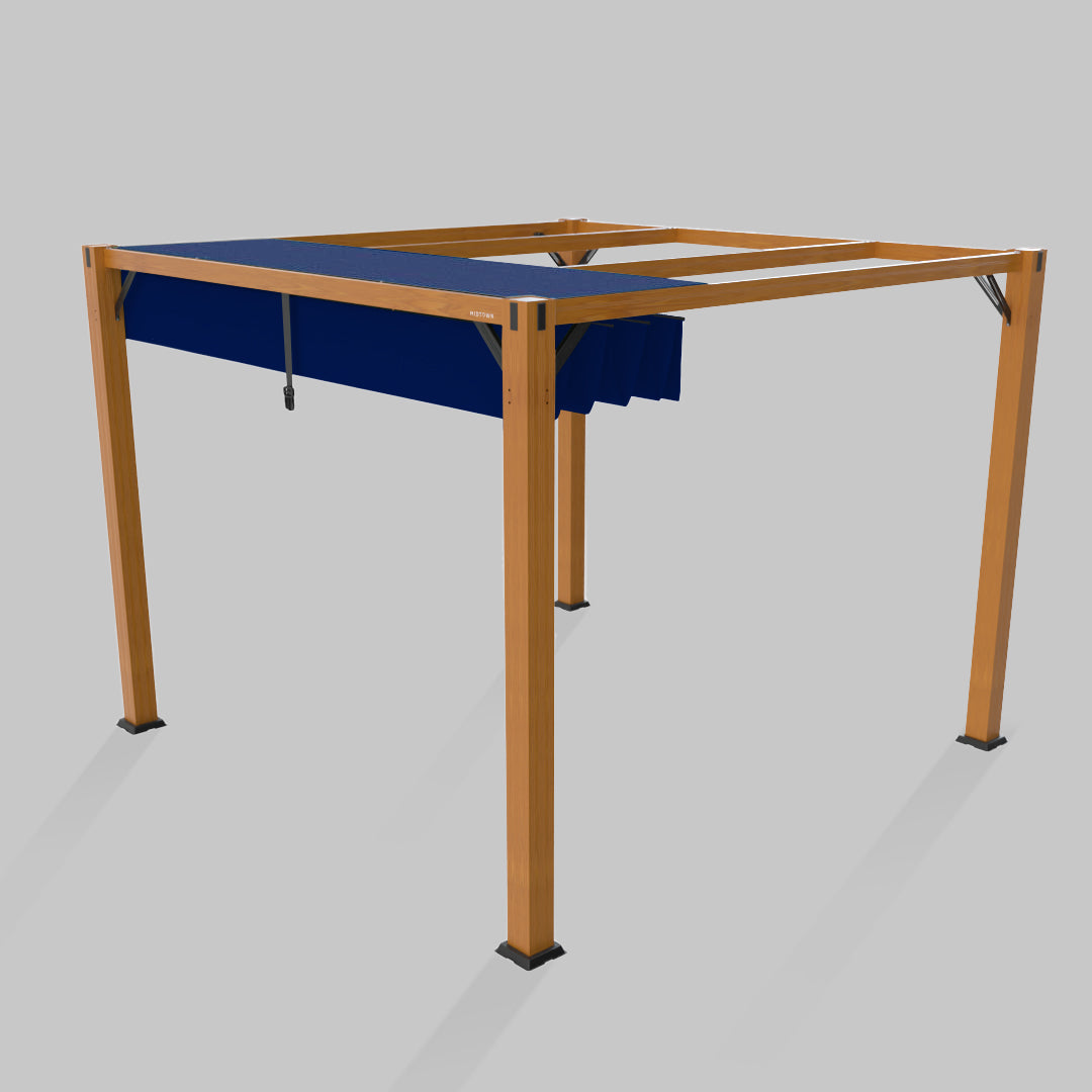 #configuration pergola_single #frame colour_Wood