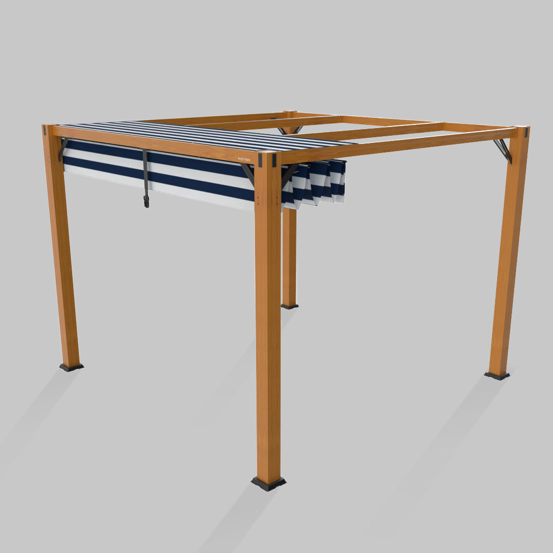 #configuration pergola_single #frame colour_Wood
