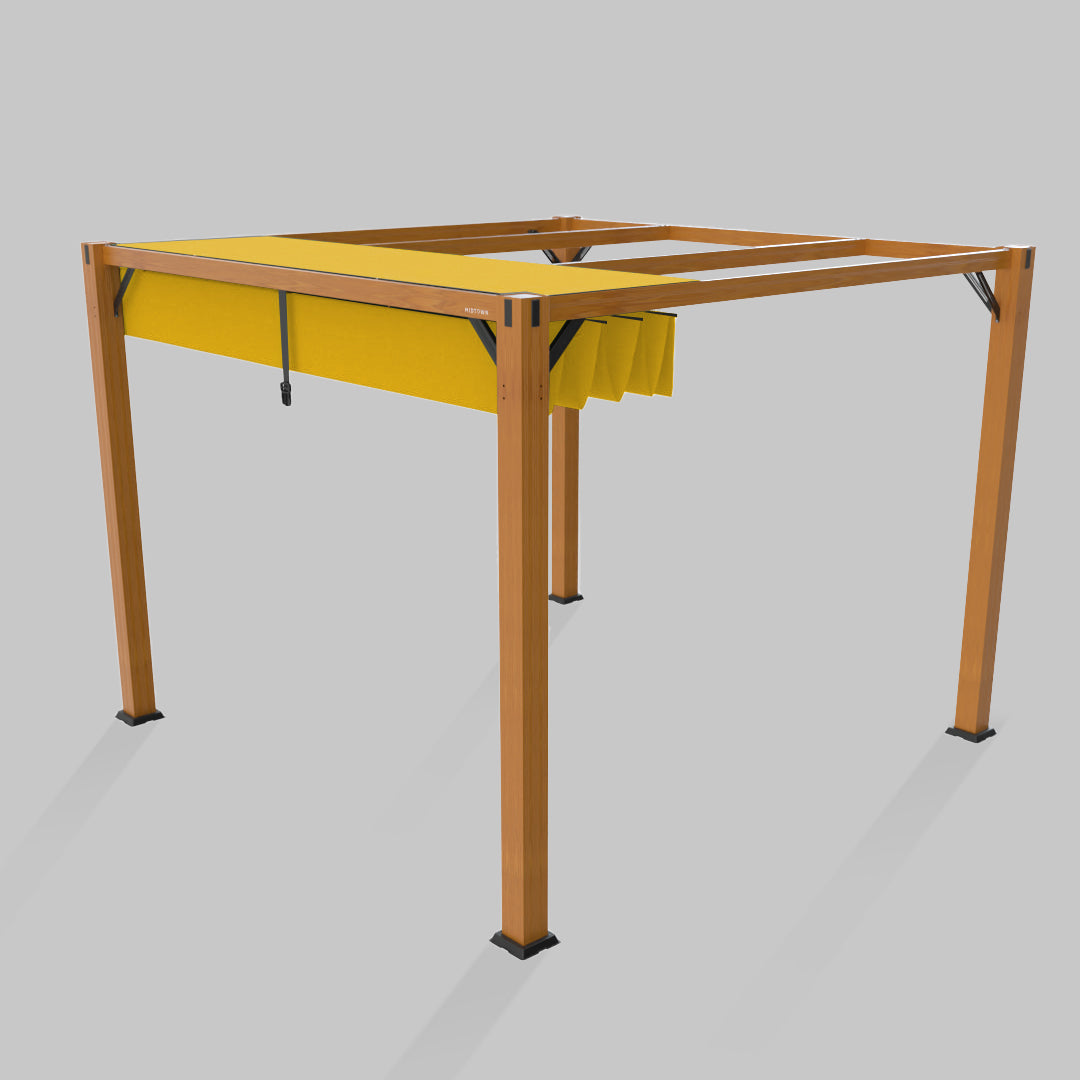 #configuration pergola_single #frame colour_Wood