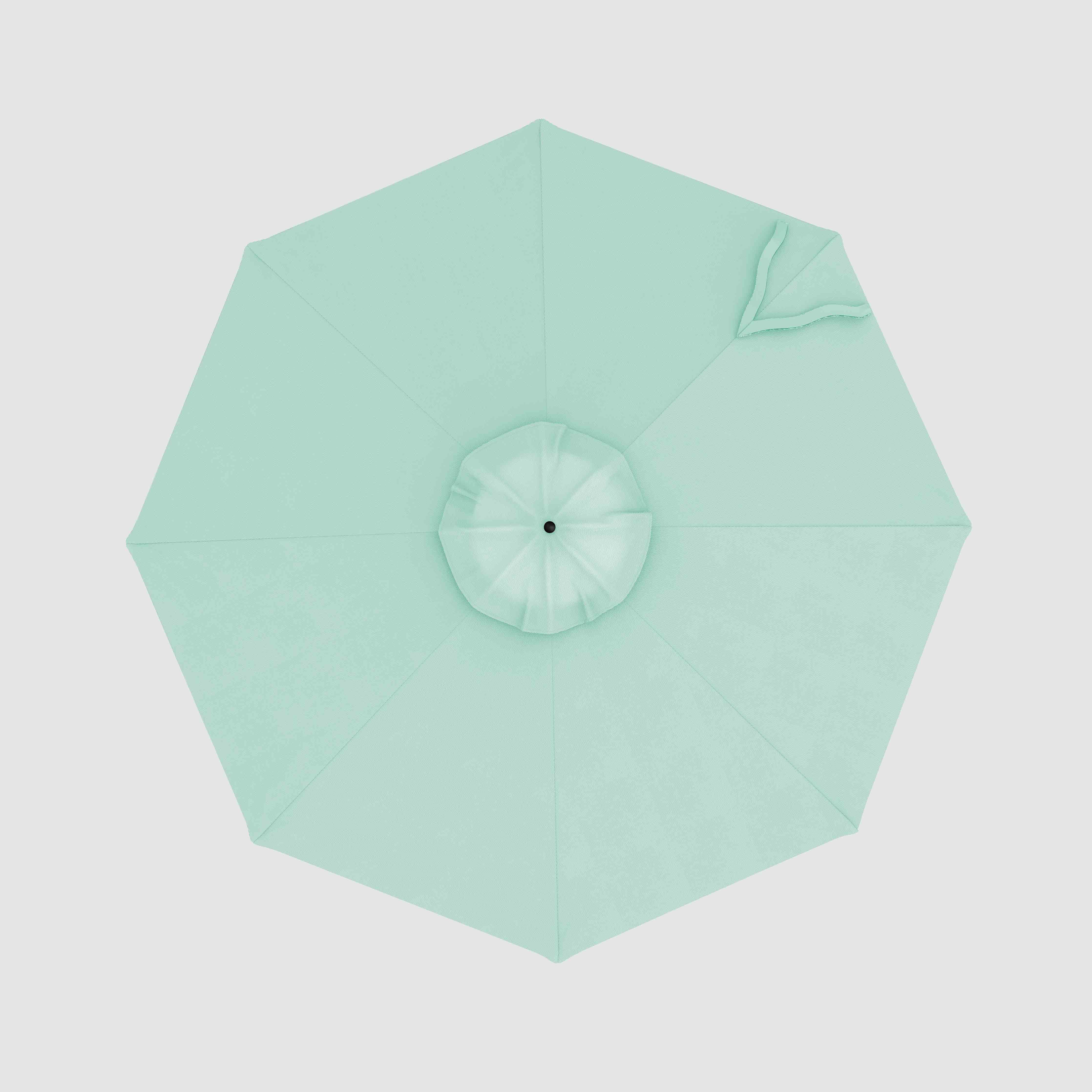 Auvent de rechange pour parasol de marché - Sunbrella Canvas Glacier