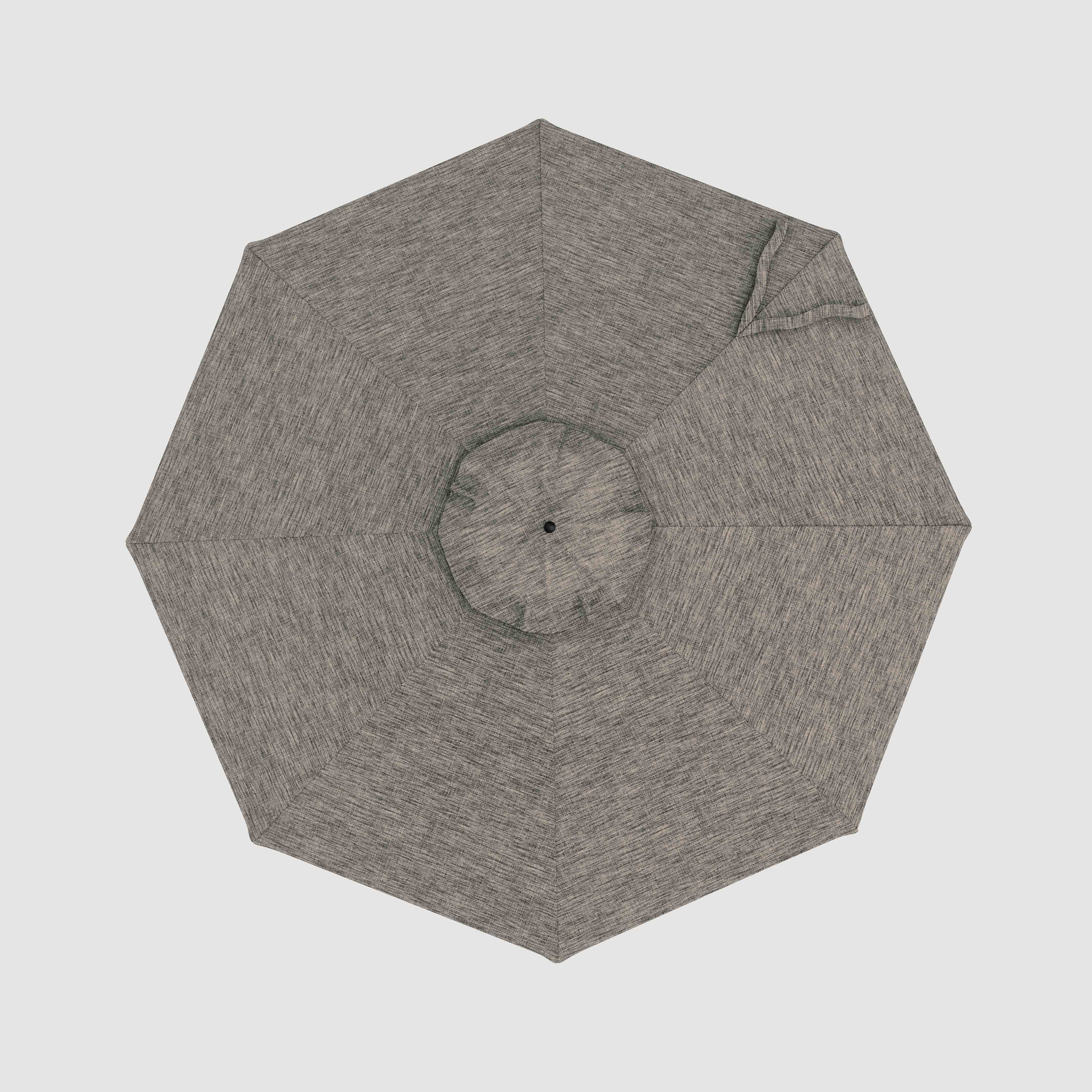Auvent de rechange pour parasol de marché - Sunbrella Cast Shale